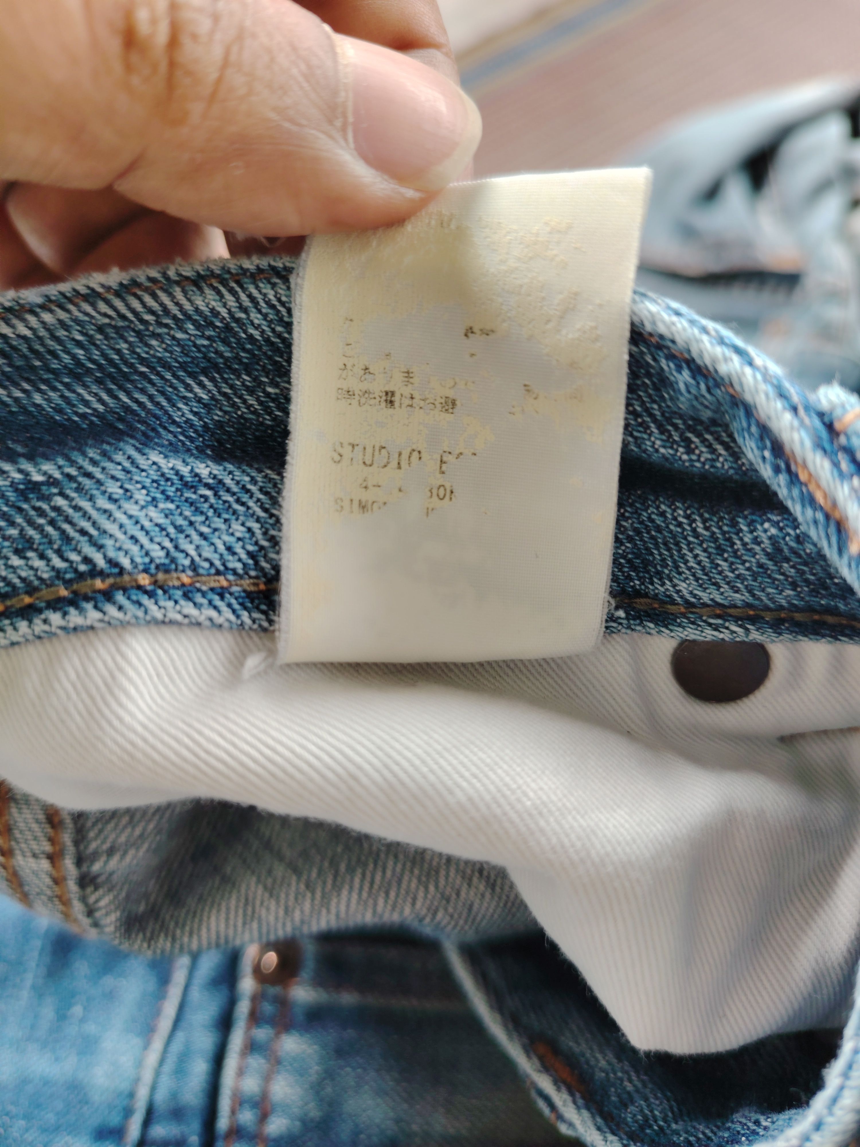 FOB Factory 💥BEST OFFER💥FOB FACTORY REDLINE SELVEGDE DENIM JEANS Size US 30 / EU 46 - 16 Thumbnail