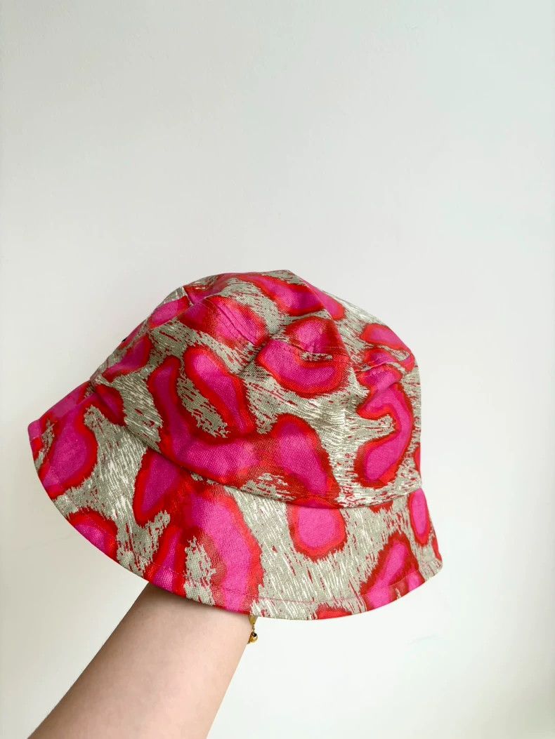Vivienne Westwood Vivienne Westwood Pink leopard print fisherman's cap newsb Size ONE SIZE - 3 Thumbnail