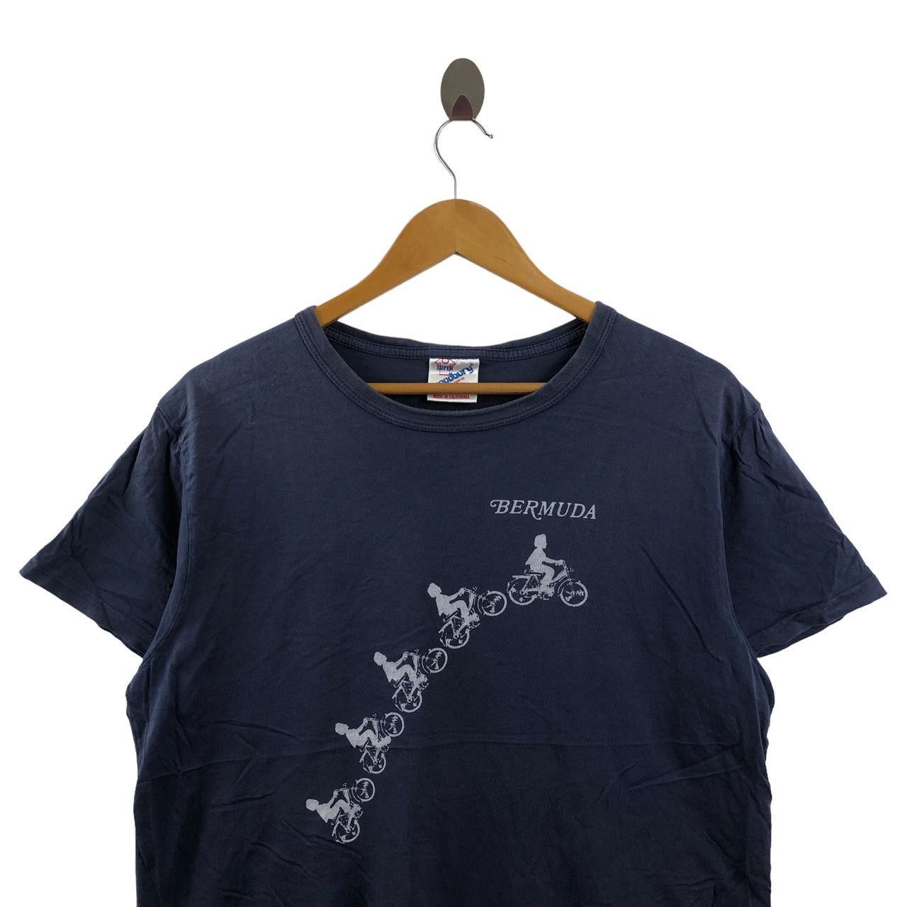 Other WOODBURY BERMUDA ISLAND Motorcycle Tee Shirt Holiday Size US L / EU 52-54 / 3 - 3 Thumbnail