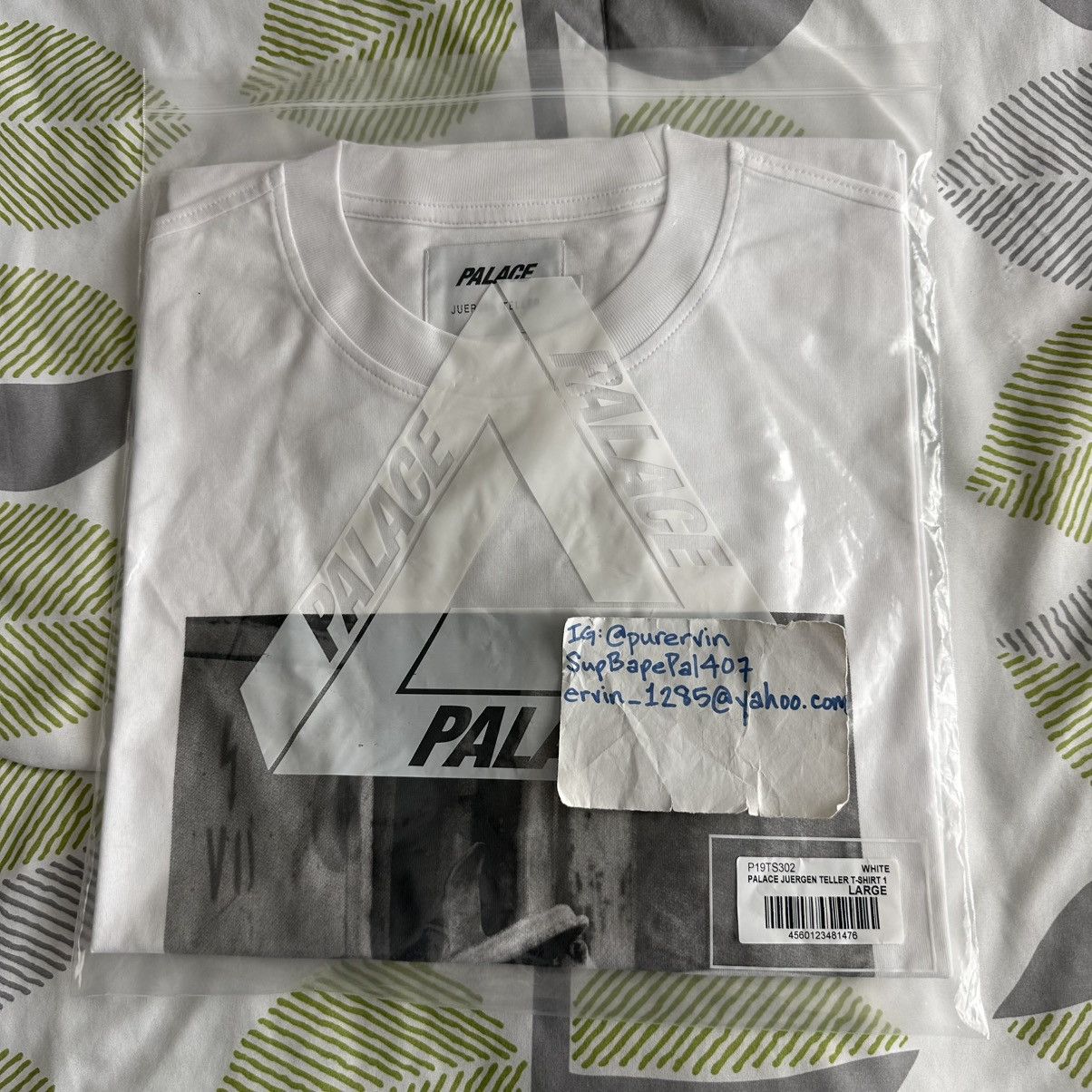 Palace WHITE PALACE JUERGEN TELLER T-SHIRT size LARGE Size US L / EU 52-54 / 3 - 1 Thumbnail