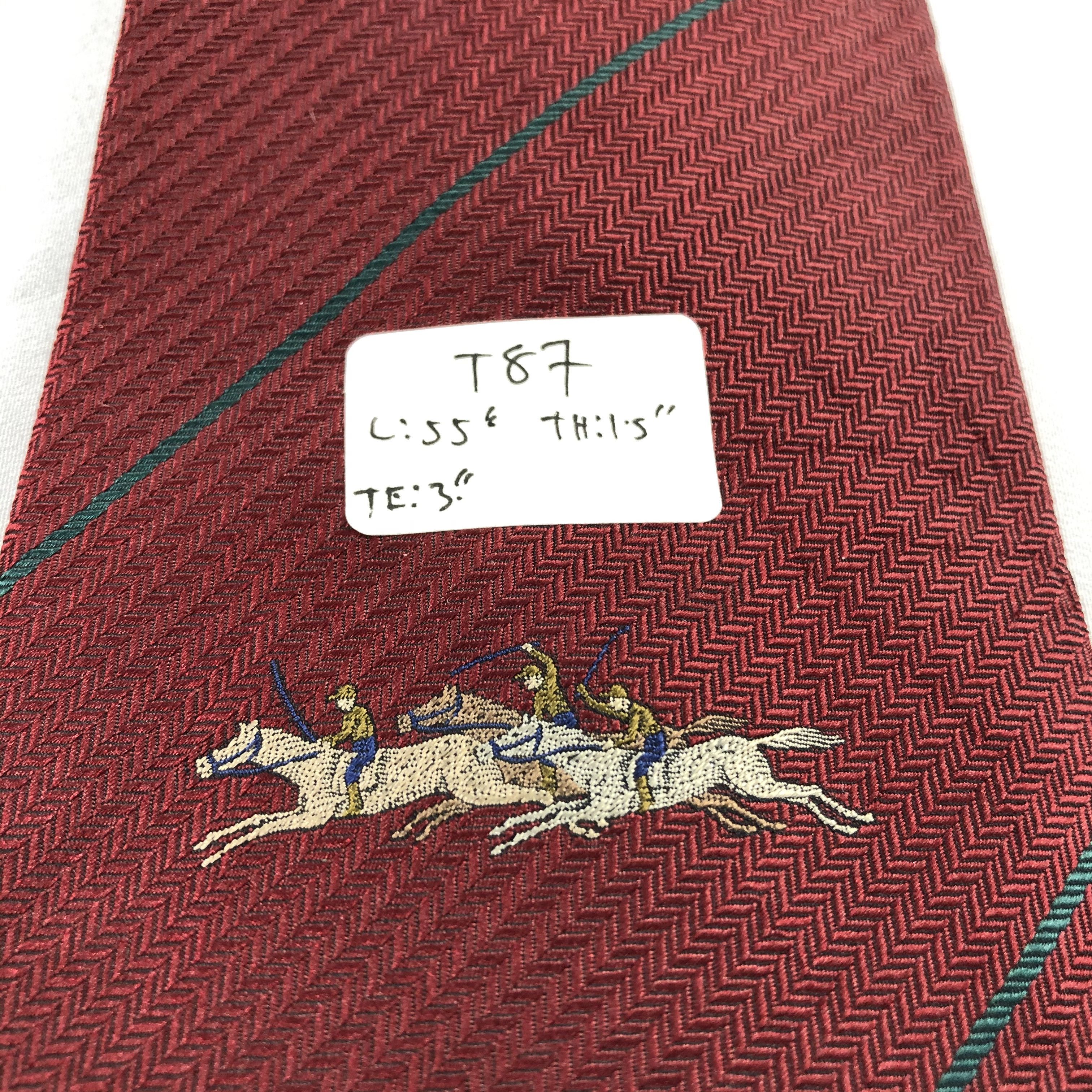 DAKS × Vintage DAKS London Silk Neck Ties T87 Size ONE SIZE - 7 Thumbnail