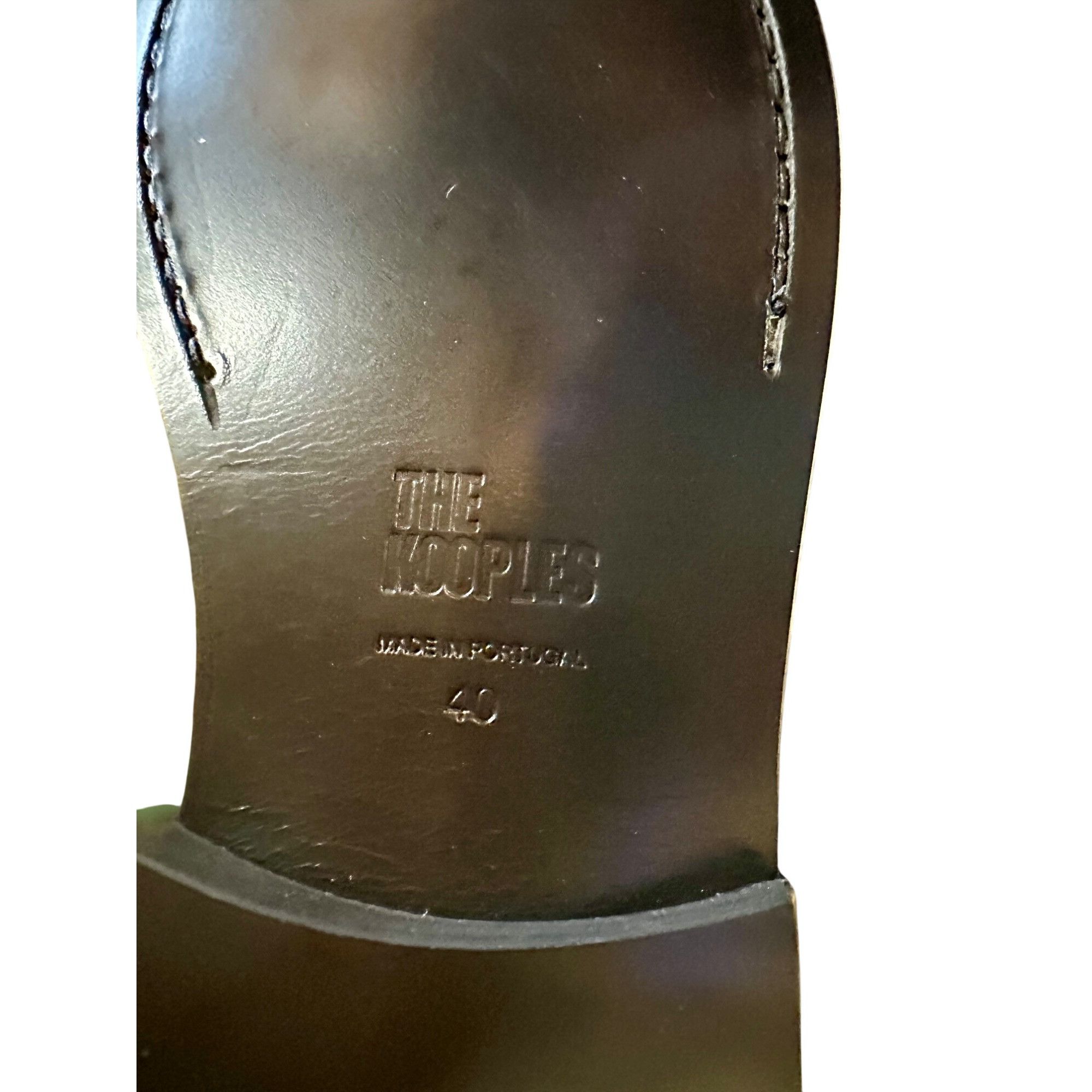 The Kooples The Kooples Black 100% Leather Dress Shoes Mens Size 40 / US Size US 6 / EU 39 - 9 Thumbnail