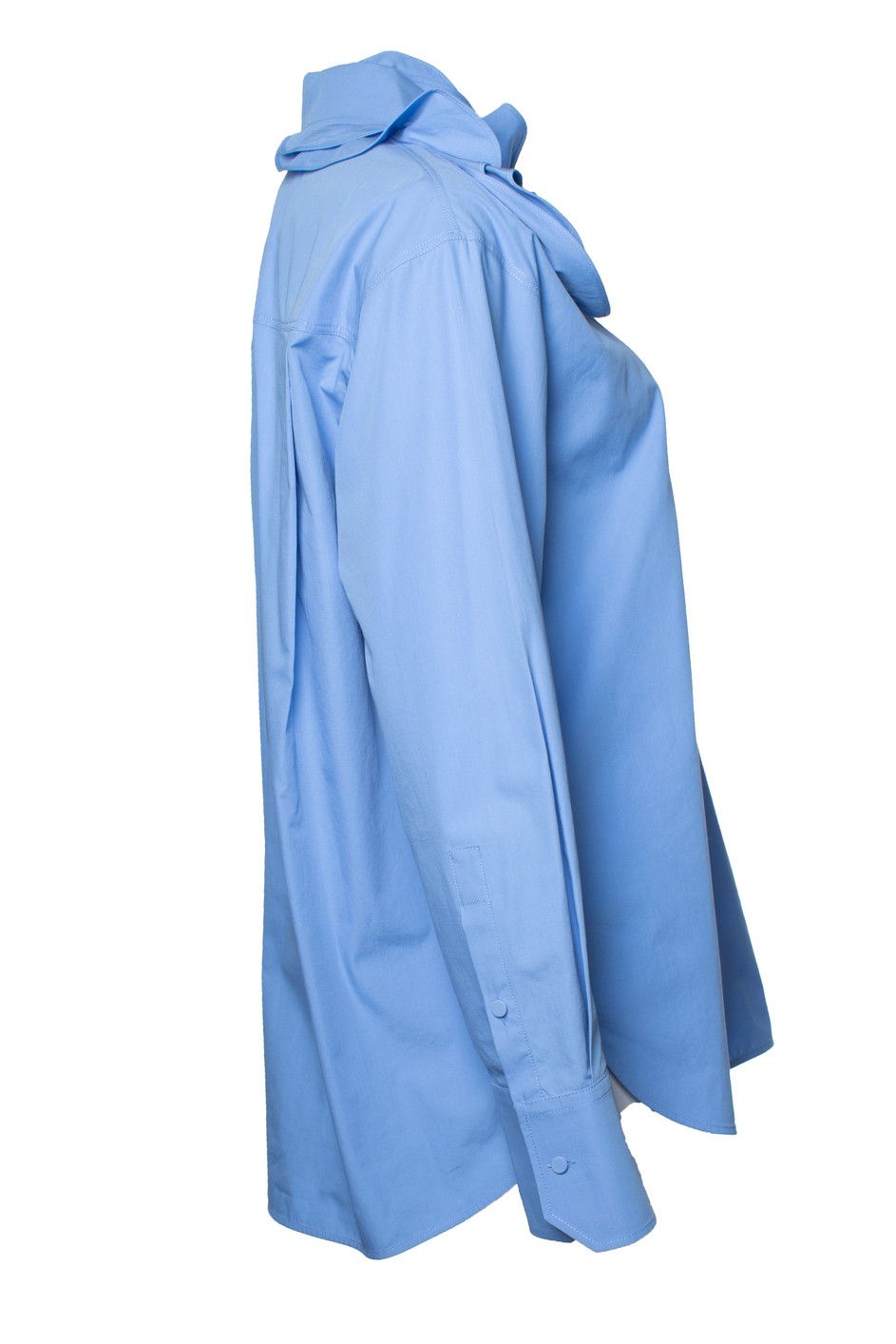 Valentino Valentino Garavani, blue cotton shirt Size S / US 4 / IT 40 - 3 Thumbnail