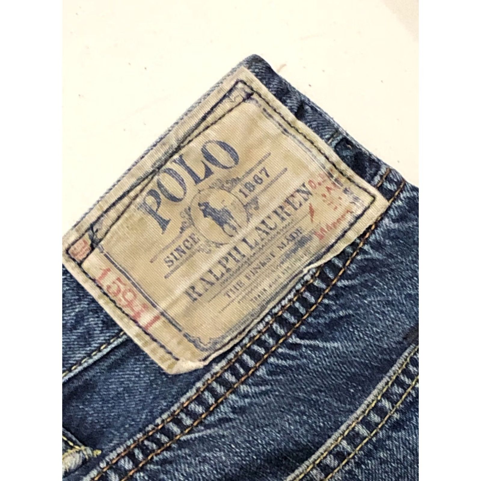 Ralph Lauren Ralph Lauren Polo Denim Jeans Classic Fit 40x29.5 Medium Wash Jeans Mens Size US L / EU 52-54 / 3 - 2 Thumbnail