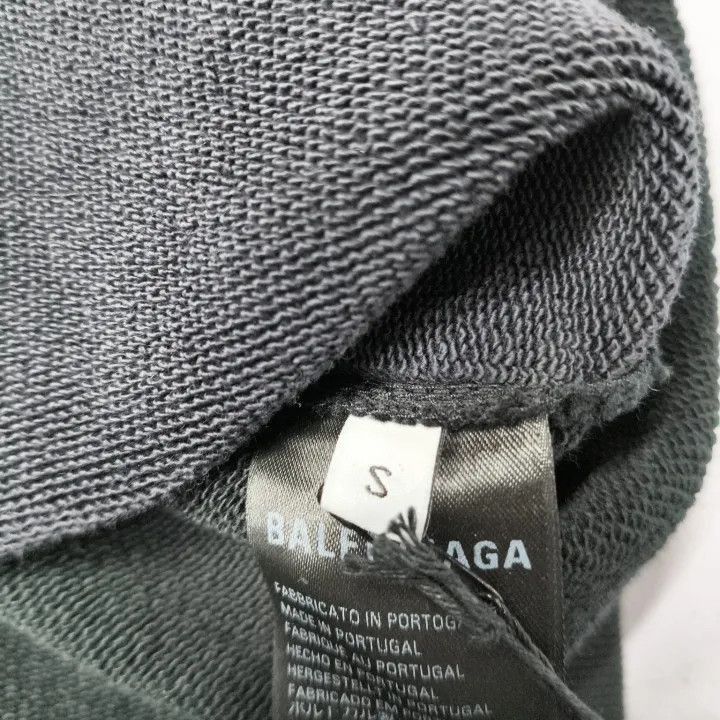 Balenciaga Balenciaga SS24 Logo Print Long Sleeve Sweatshirt 0079-2507 Size US S / EU 44-46 / 1 - 1 Thumbnail