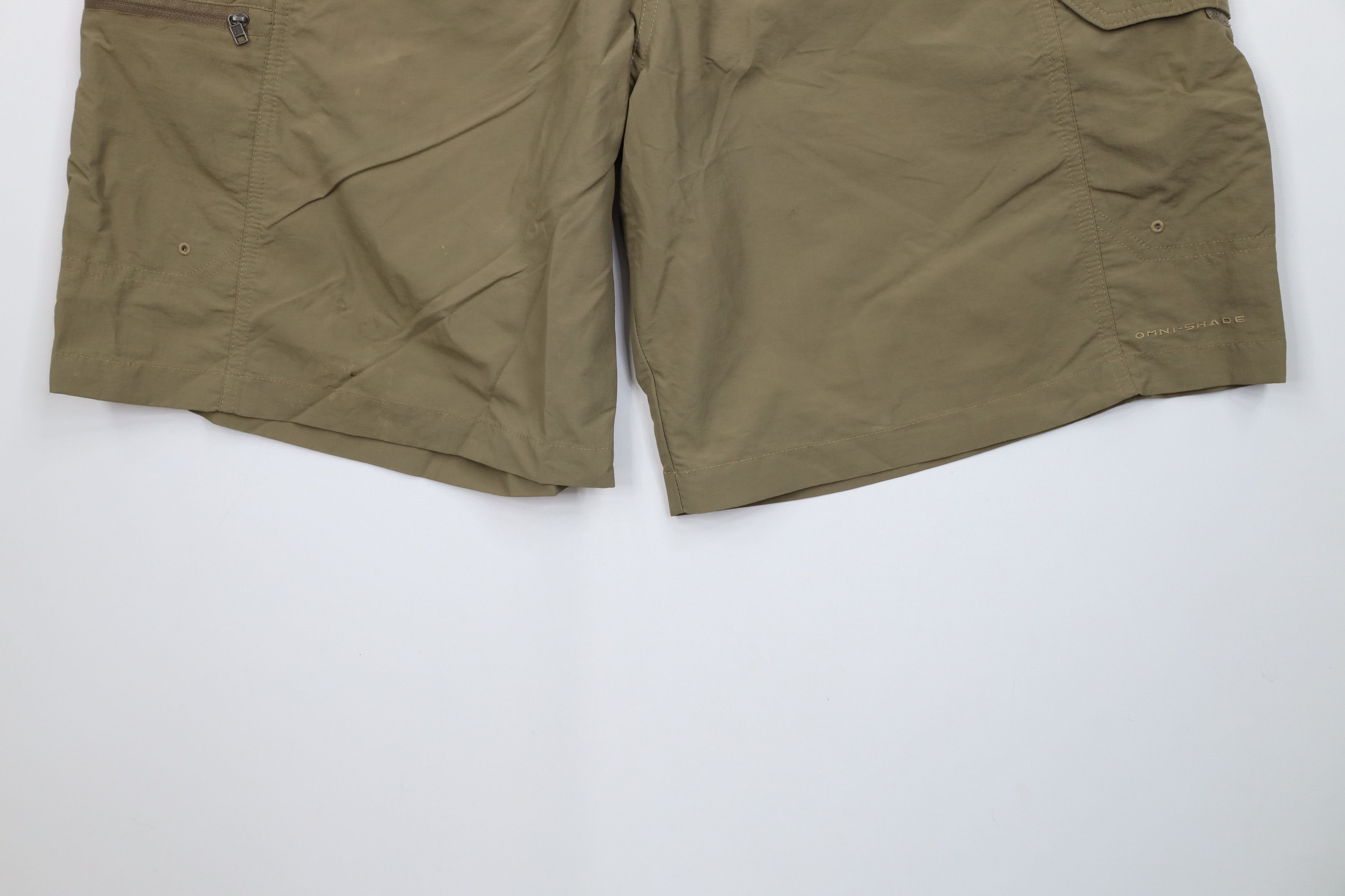 Columbia Vintage Y2K Columbia Lined Trekking Hiking Cargo Shorts Size US 34 / EU 50 - 4 Thumbnail