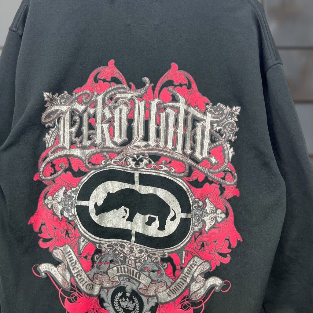 Ecko Unltd. VINTAGE Ecko Unltd. Track Jacket Shirt Men 2XL Black Size US XXL / EU 58 / 5 - 1 Thumbnail