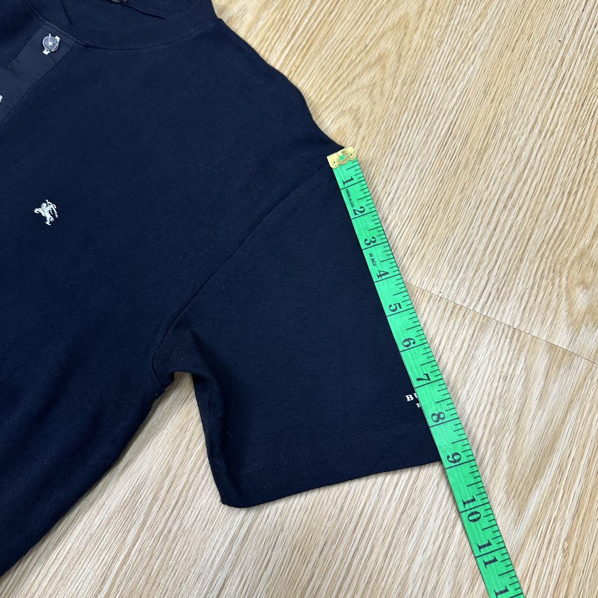 Burberry Burberry Black Label Half Button TShirt A870 Size US M / EU 48-50 / 2 - 8 Thumbnail