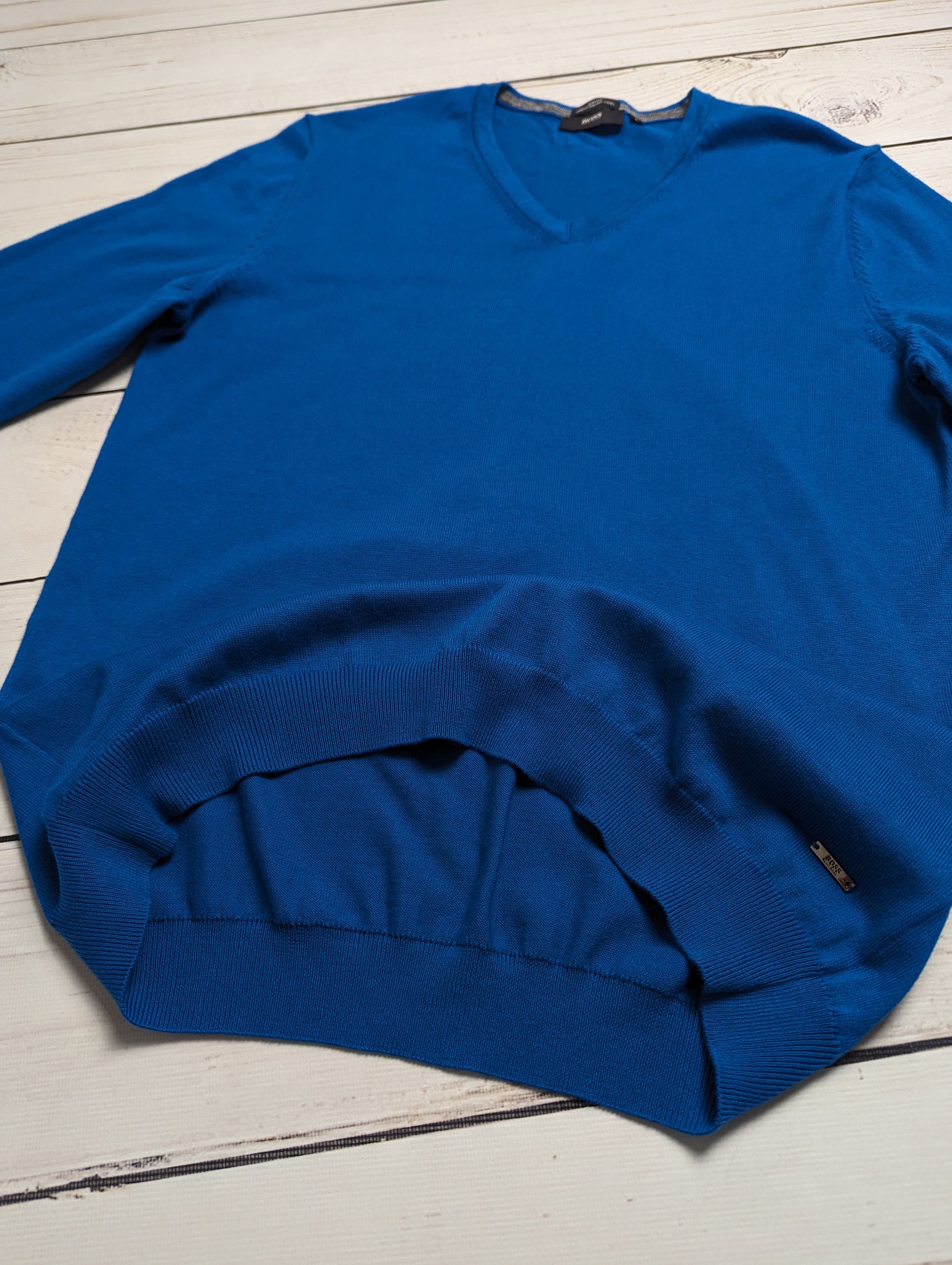 Hugo Boss Hugo Boss sweater v-neck / pullover original Size US L / EU 52-54 / 3 - 8 Thumbnail