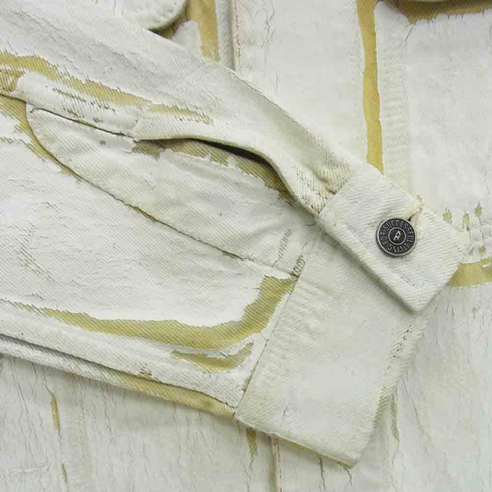 Diesel Painted Damaged Denim Jacket Size US M / EU 48-50 / 2 - 7 Thumbnail