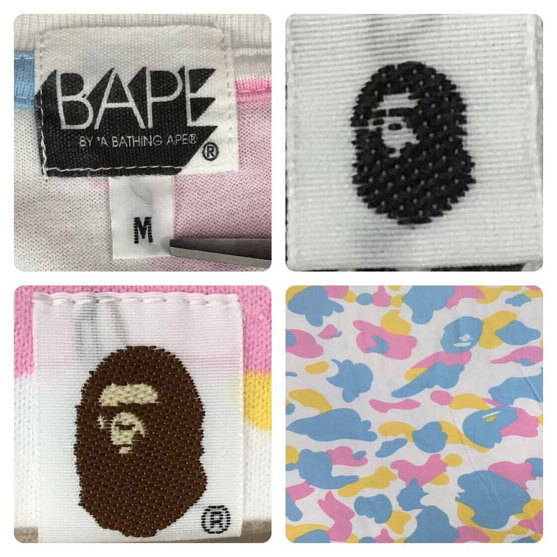 Bape × Nigo BAPE Multi camo T-shirt cotton candy camo APE NIGO Size US M / EU 48-50 / 2 - 5 Thumbnail