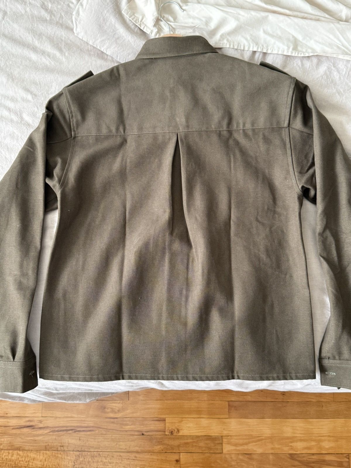 Gosha Rubchinskiy Gosha AW17 Cotton Army Shirt / Woven - Small Size US S / EU 44-46 / 1 - 6 Thumbnail