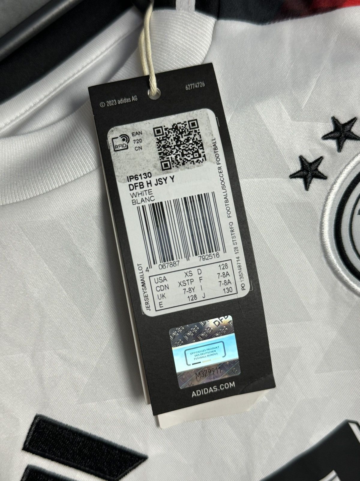 Adidas KIDS New Germany 24/25 Home Fullkrug Football Jersey T-Shirt Size US XS / EU 42 / 0 - 12 Thumbnail