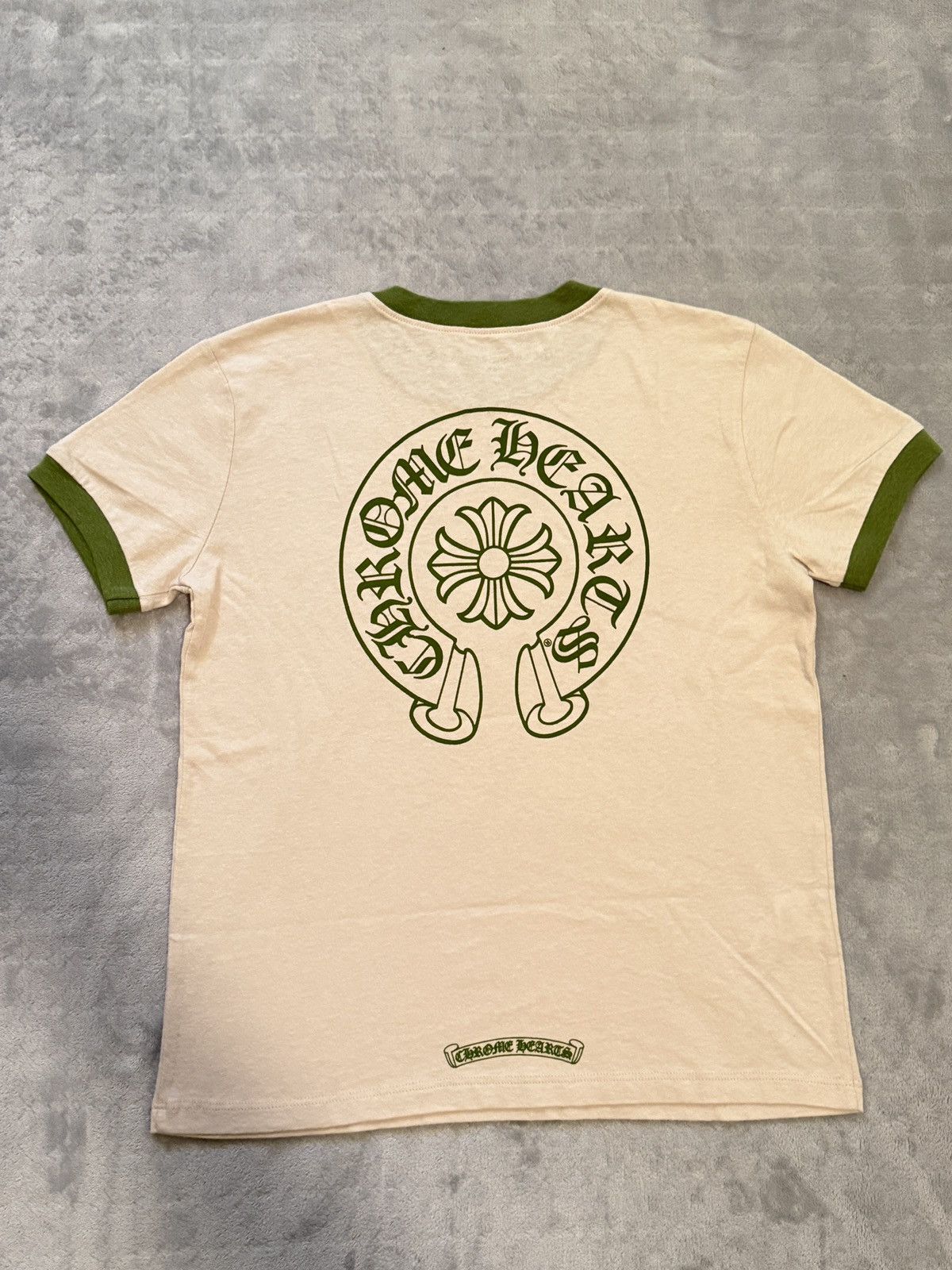 トップス CHROME HEARTS HORSESHOE BABY ROLLER TEE CHROME HEARTS HORSESHOE BABY ROLLER TEE