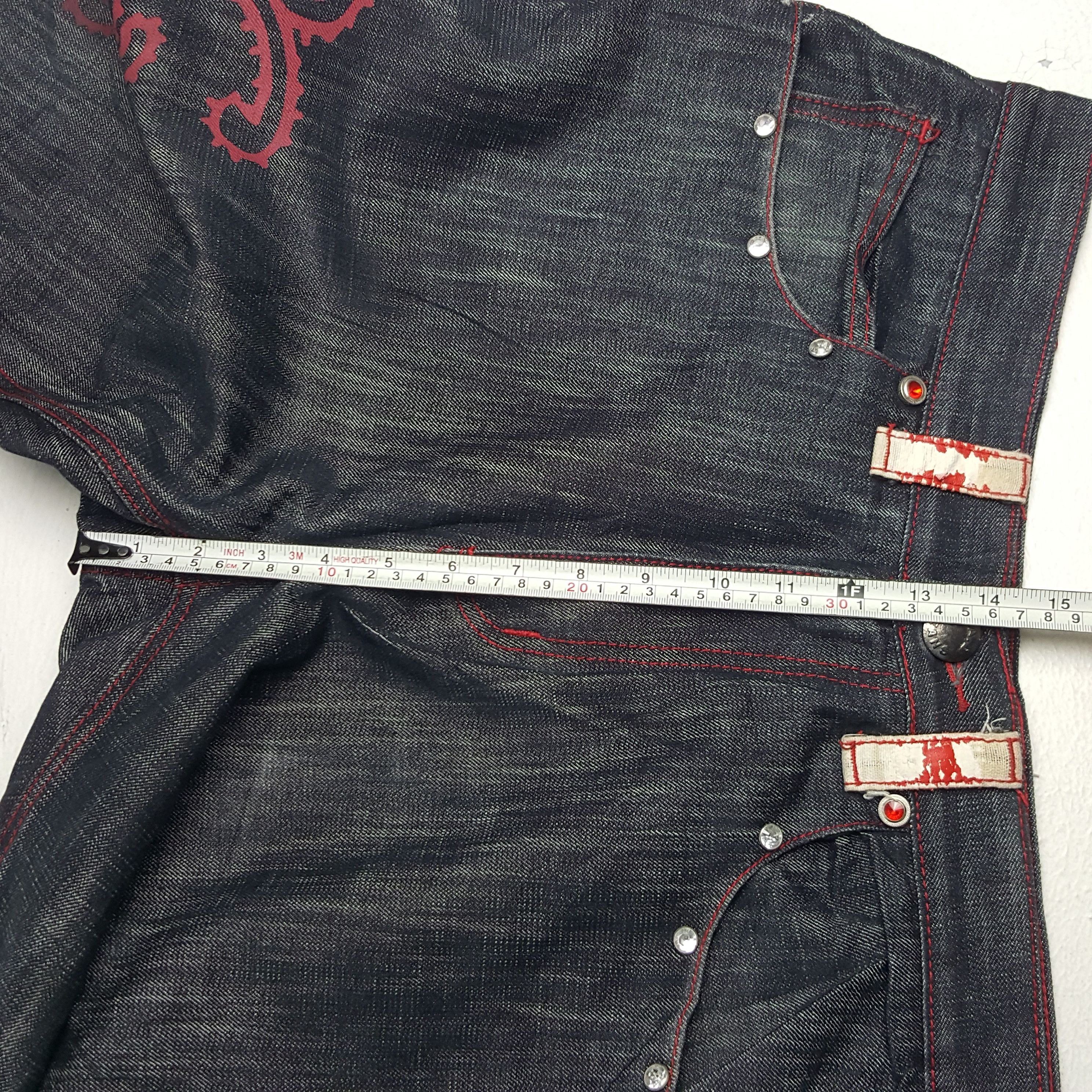 Vintage Vintage K.A.D Designer Denim Jeans Size US 34 / EU 50 - 8 Thumbnail