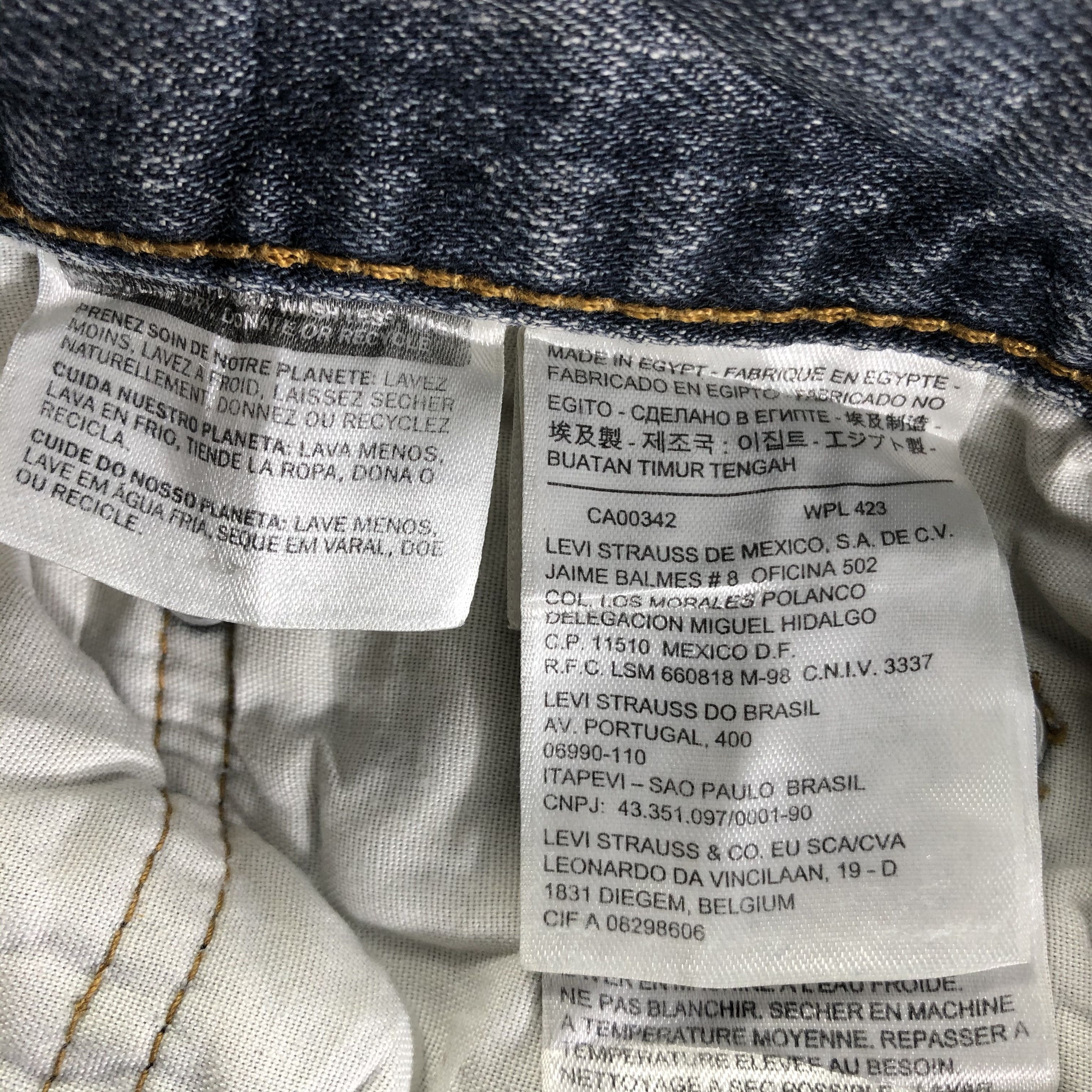 Levi's Vintage Levis 559 Earth Tone Jeans-J3300 Size US 34 / EU 50 - 12 Thumbnail