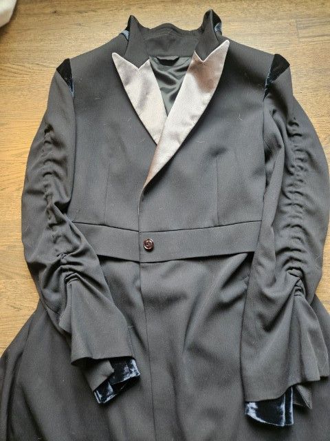 Marithe + Francois Girbaud Vintage Marithé + François Girbaud Tuxedo Jacket - 1990s Size M / US 6-8 / IT 42-44 - 11 Thumbnail
