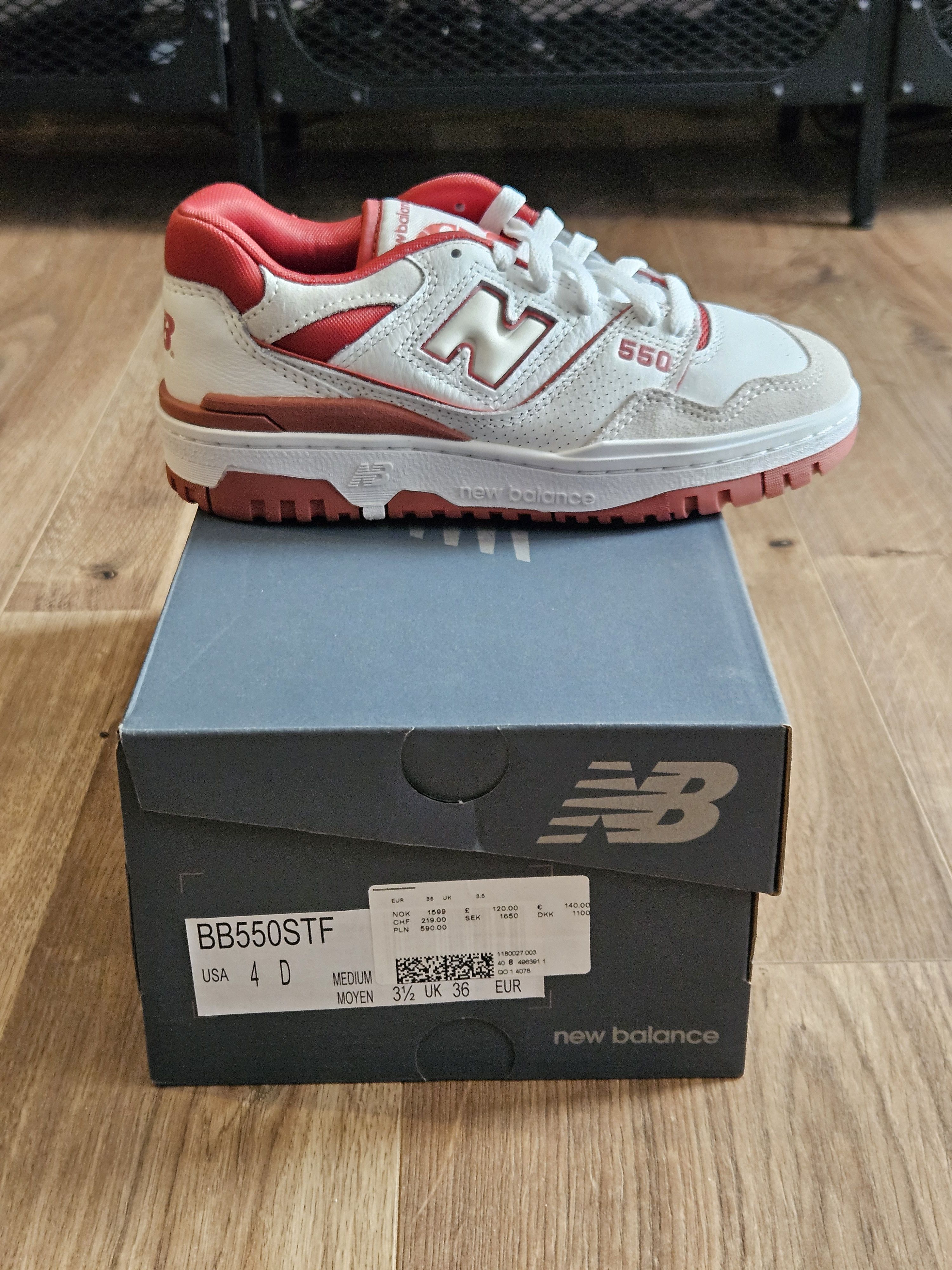New Balance New Balance 550 36 Size US 4 / IT 34 - 1 Thumbnail