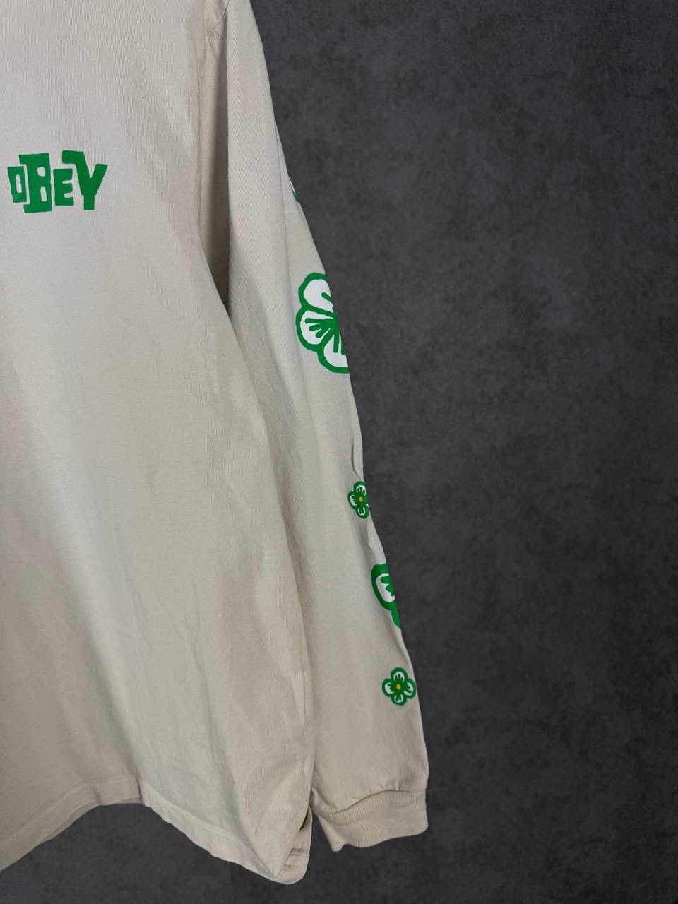Obey Obey designer streetwear overprinted longsleeve Size US S / EU 44-46 / 1 - 4 Thumbnail