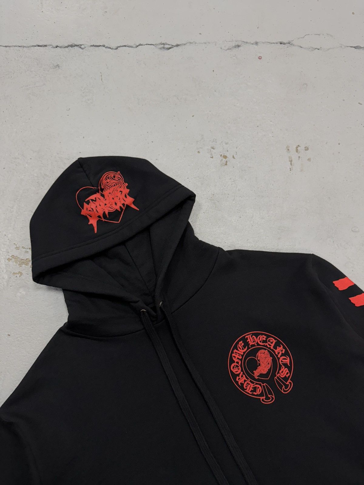 Chrome Hearts Chrome Hearts Jessie Jo Deadly Doll Horseshoe Hoodie Black S Size US S / EU 44-46 / 1 - 4 Thumbnail