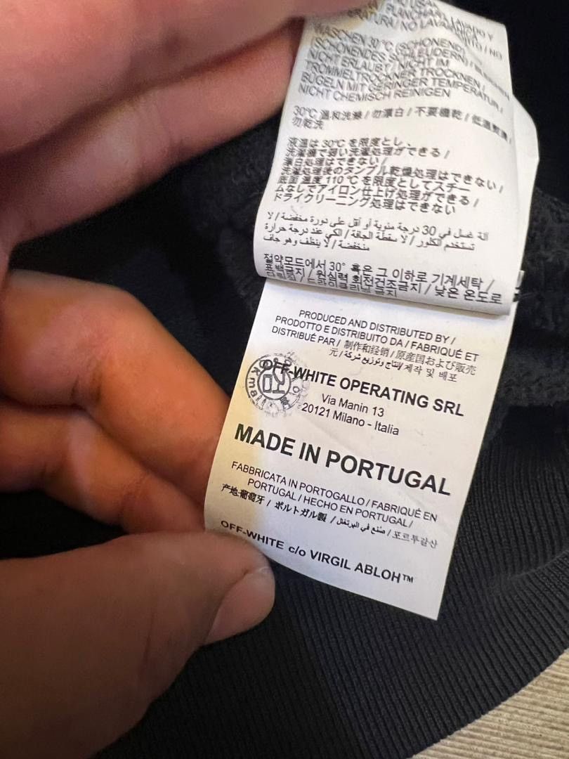Off-White Off-white carravaggio hoodie Size US M / EU 48-50 / 2 - 10 Thumbnail