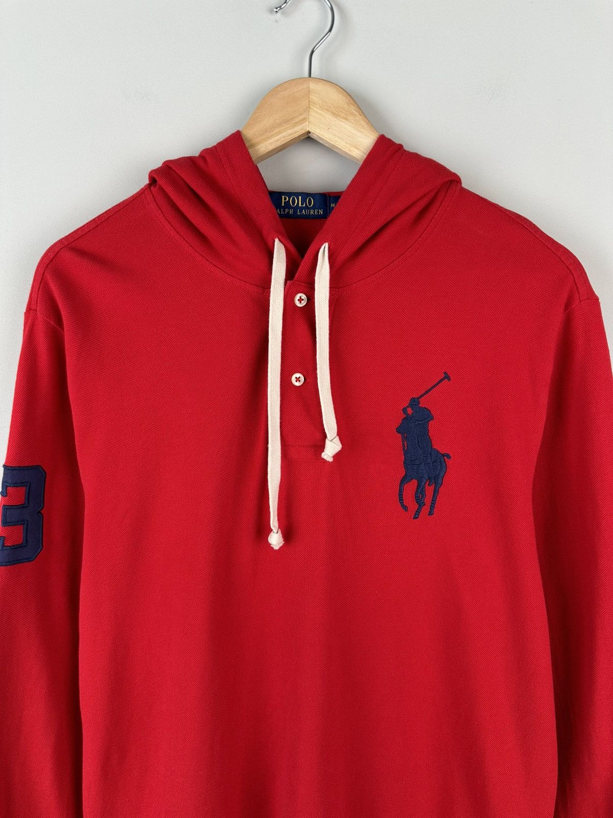 Polo Ralph Lauren Polo Ralph Lauren Hoodie Big Pony Hood Streetwear Size US M / EU 48-50 / 2 - 3 Thumbnail