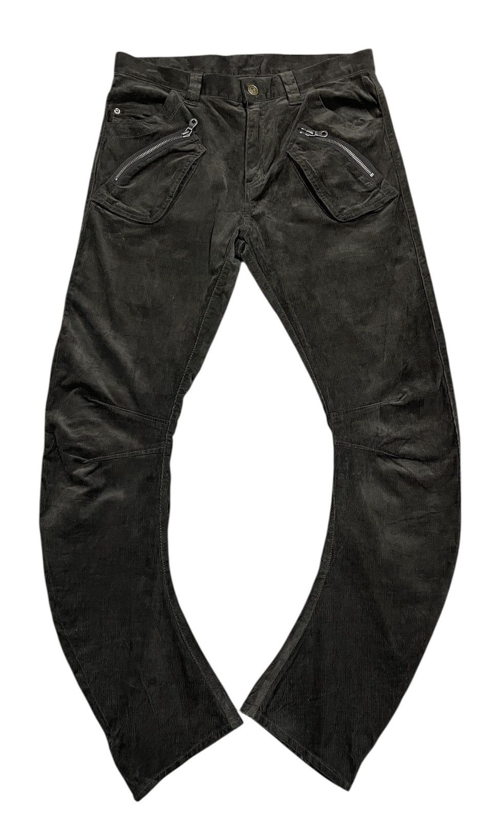 PPFM Ppfm japanese brand curve corduroy pants Size US 32 / EU 48 - 2 Thumbnail