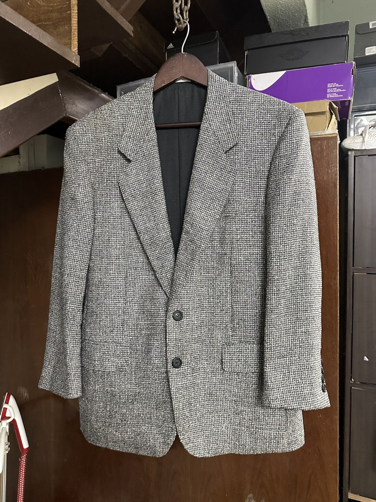 Givenchy 👹Givenchy Monsieur Wool Blazer Jacket Size US S / EU 44-46 / 1 - 1 Thumbnail