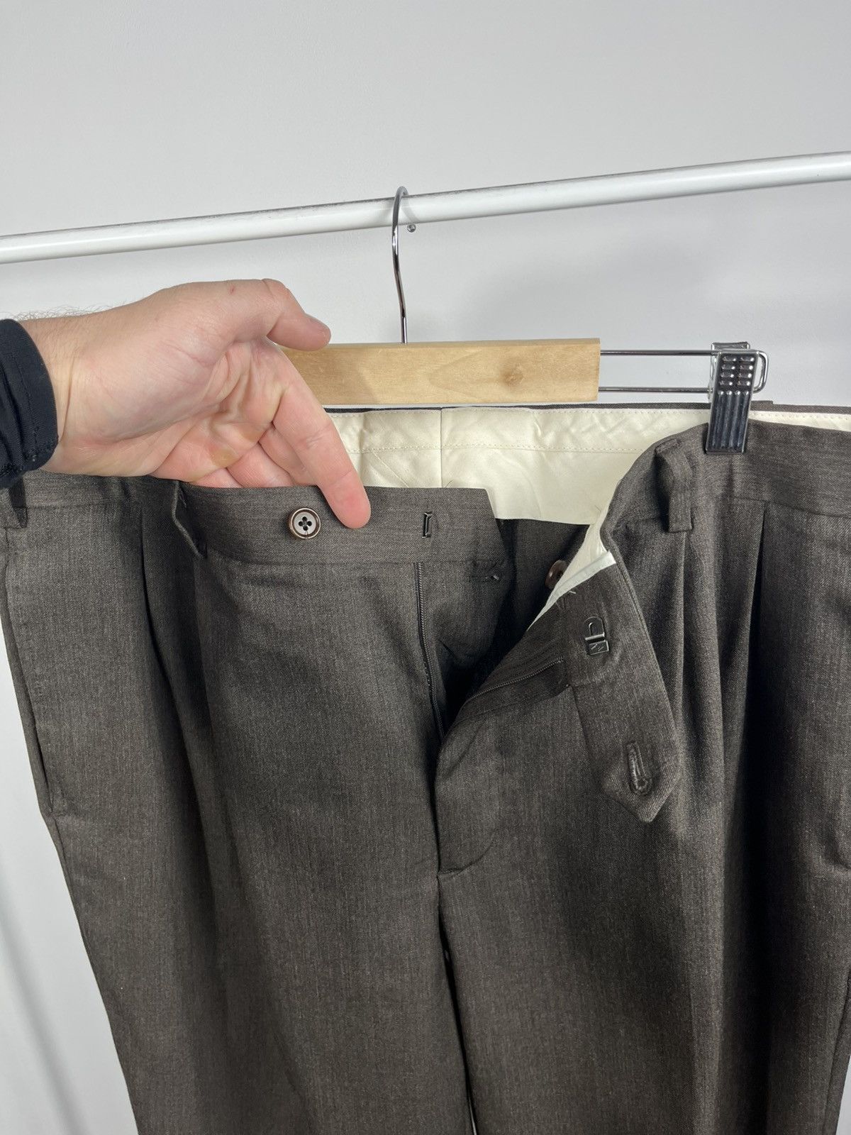 Brooks Brothers Brooks Brothers Madison Fit Dress Pants Wool W38 L32 Size US 38 / EU 54 - 3 Thumbnail