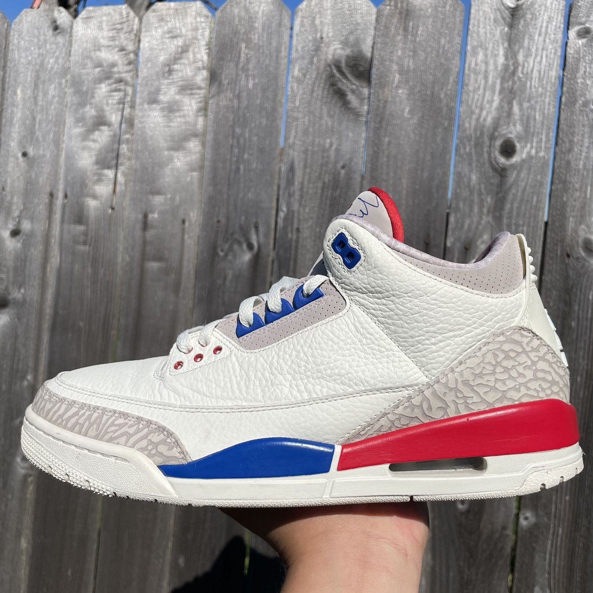 Jordan Brand × Nike Nike air Jordan 3 International Flight size 11.5 Men Size US 11.5 / EU 44-45 - 4 Thumbnail