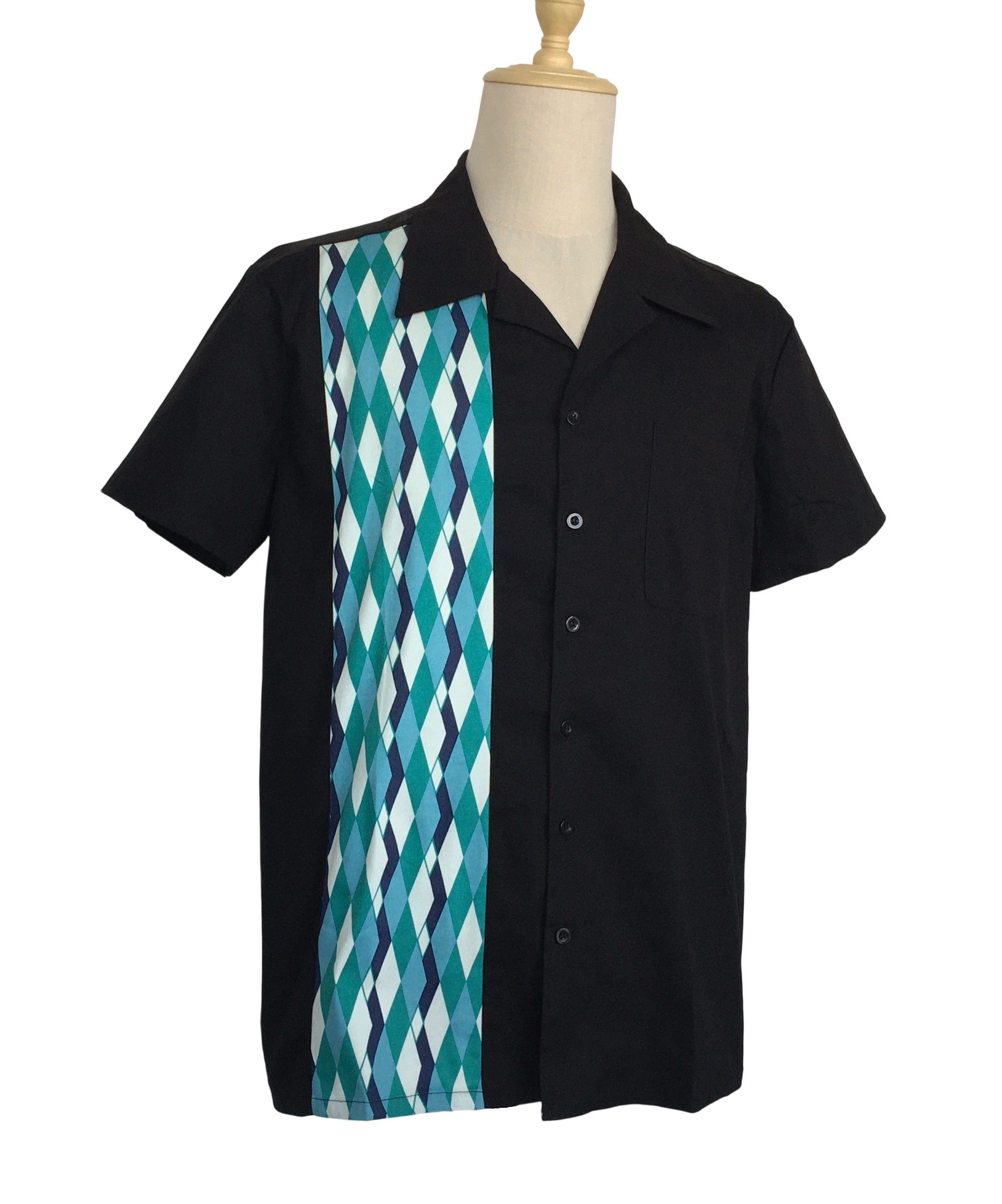 Other Vintage Shirt Geometric Panel Rock Shirts Size US XXL / EU 58 / 5 - 2 Thumbnail