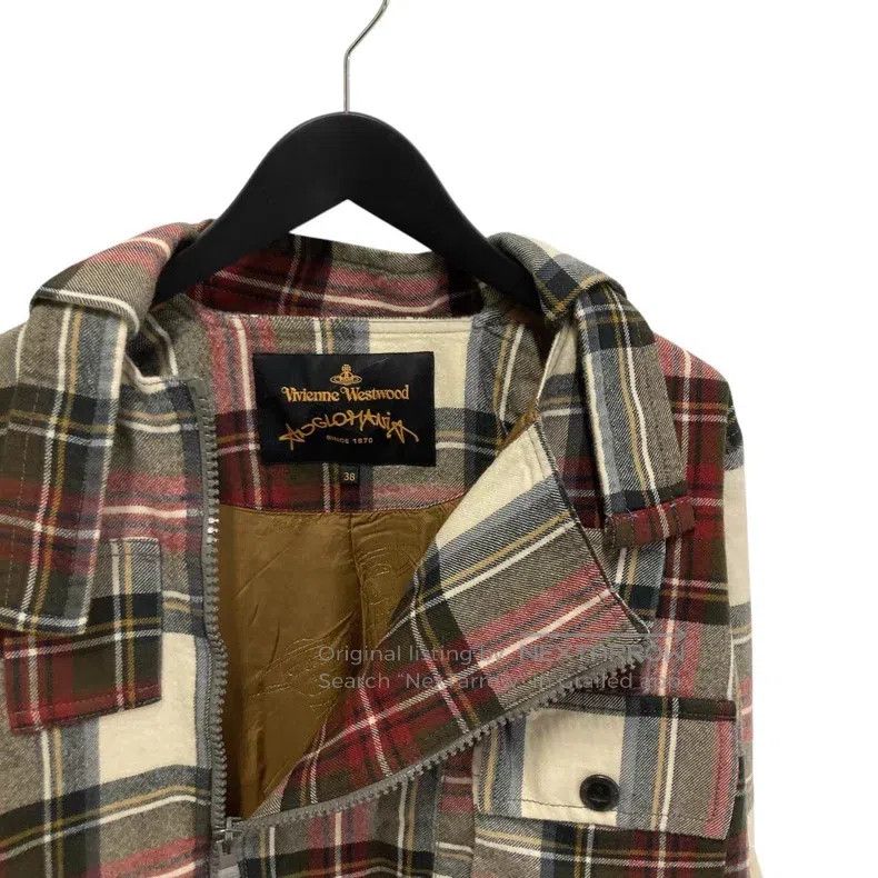 Vivienne Westwood Vivienne Westwood Plaid tie belt binding jacket Size XS / US 0-2 / IT 36-38 - 4 Thumbnail