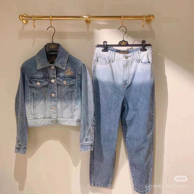 Vivienne Westwood Vivienne Westwood Color-changing denim jacket Size XS / US 0-2 / IT 36-38 - 1 Thumbnail