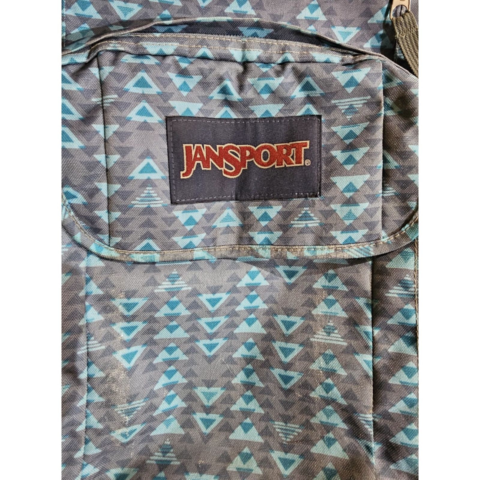 Jansport JanSport Classic Digital Student Backpack Crazy Geometric Design 6 Pocket Size ONE SIZE - 3 Thumbnail
