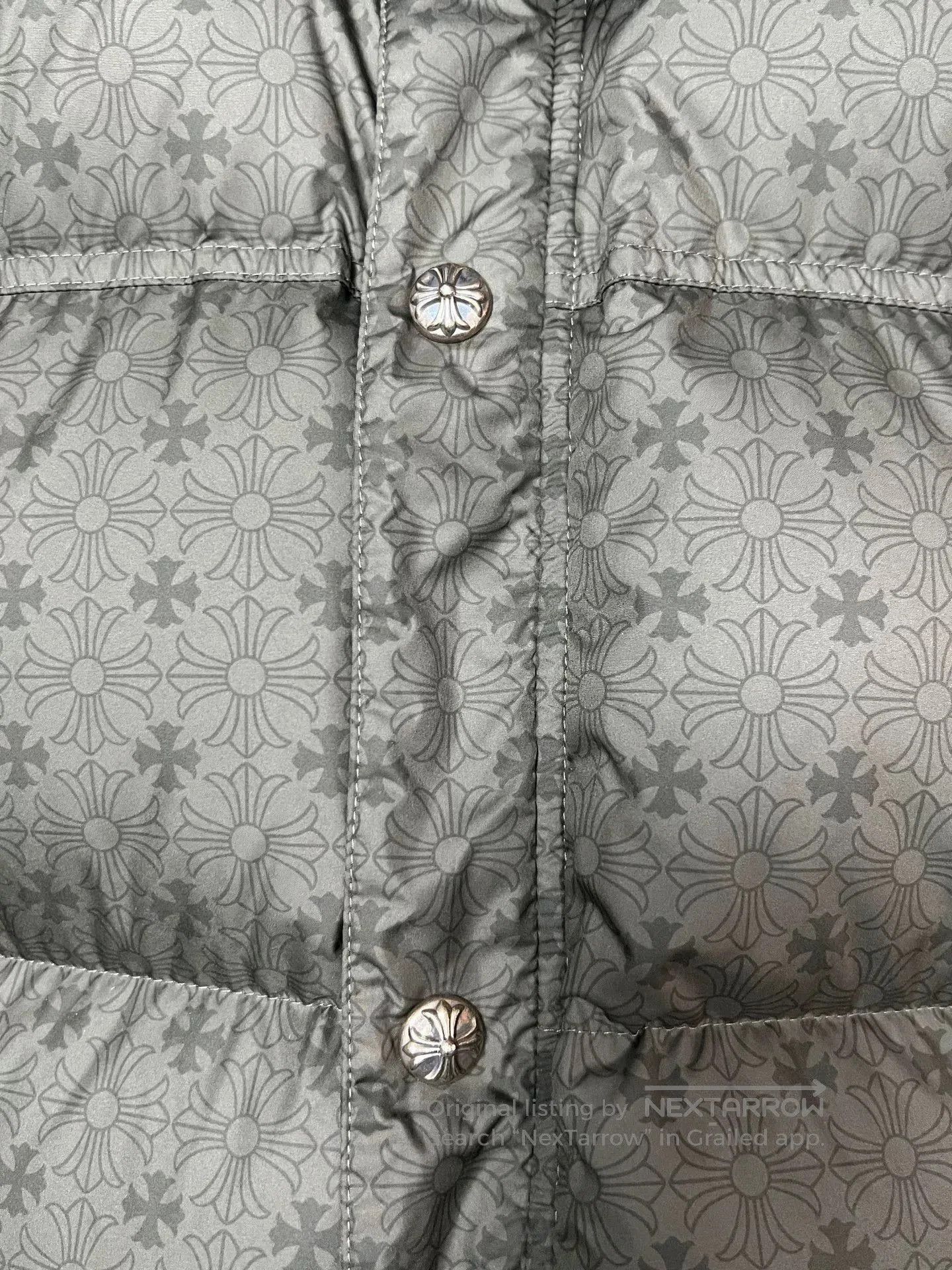 Chrome Hearts chrome hearts green printed puffer jacket. Size US M / EU 48-50 / 2 - 4 Thumbnail