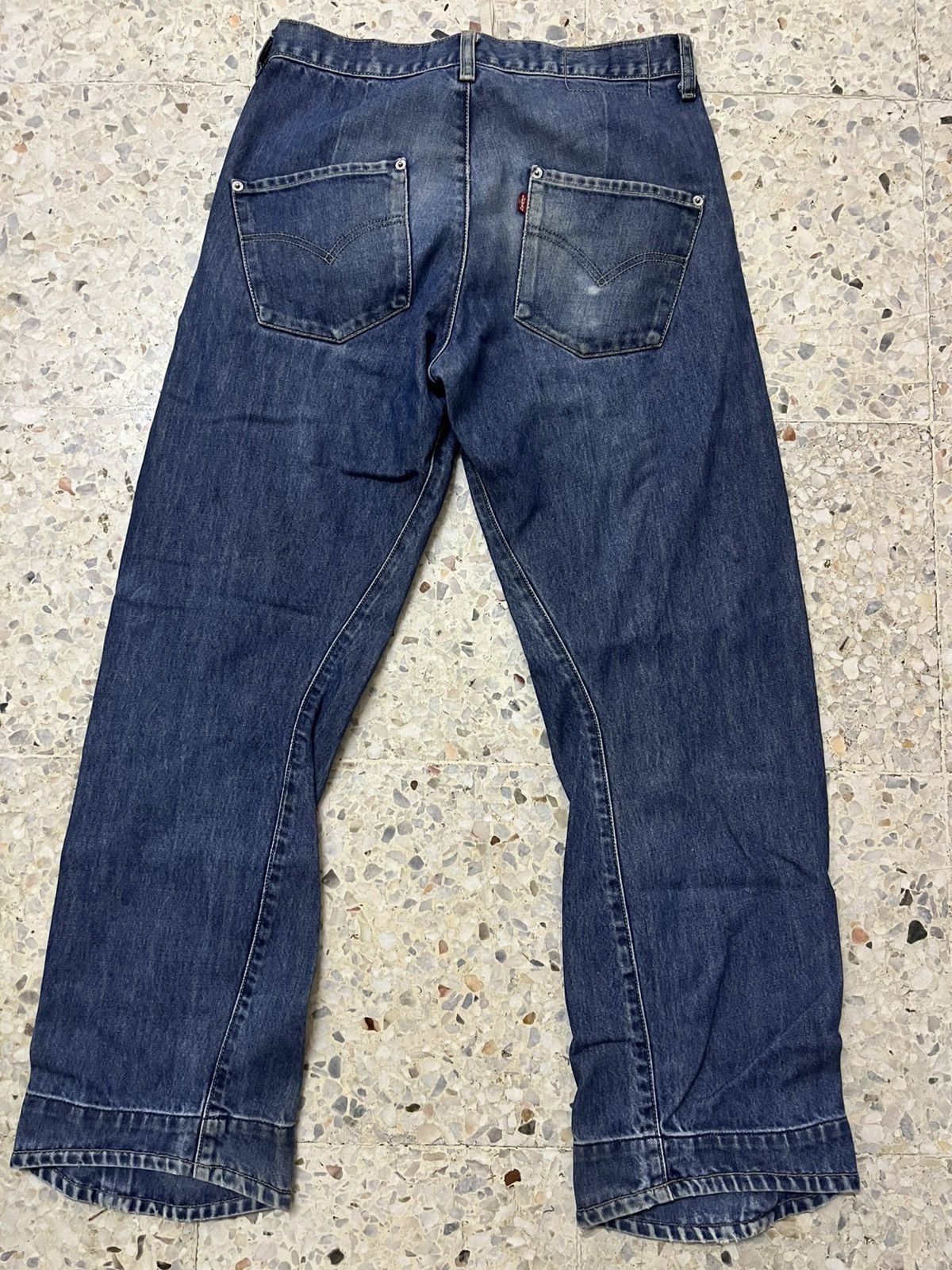 Levi's Vintage Clothing VTG 2000 Levis Engineered Jeans 003 Twisted Leg Archival Y2K Size US 30 / EU 46 - 4 Thumbnail