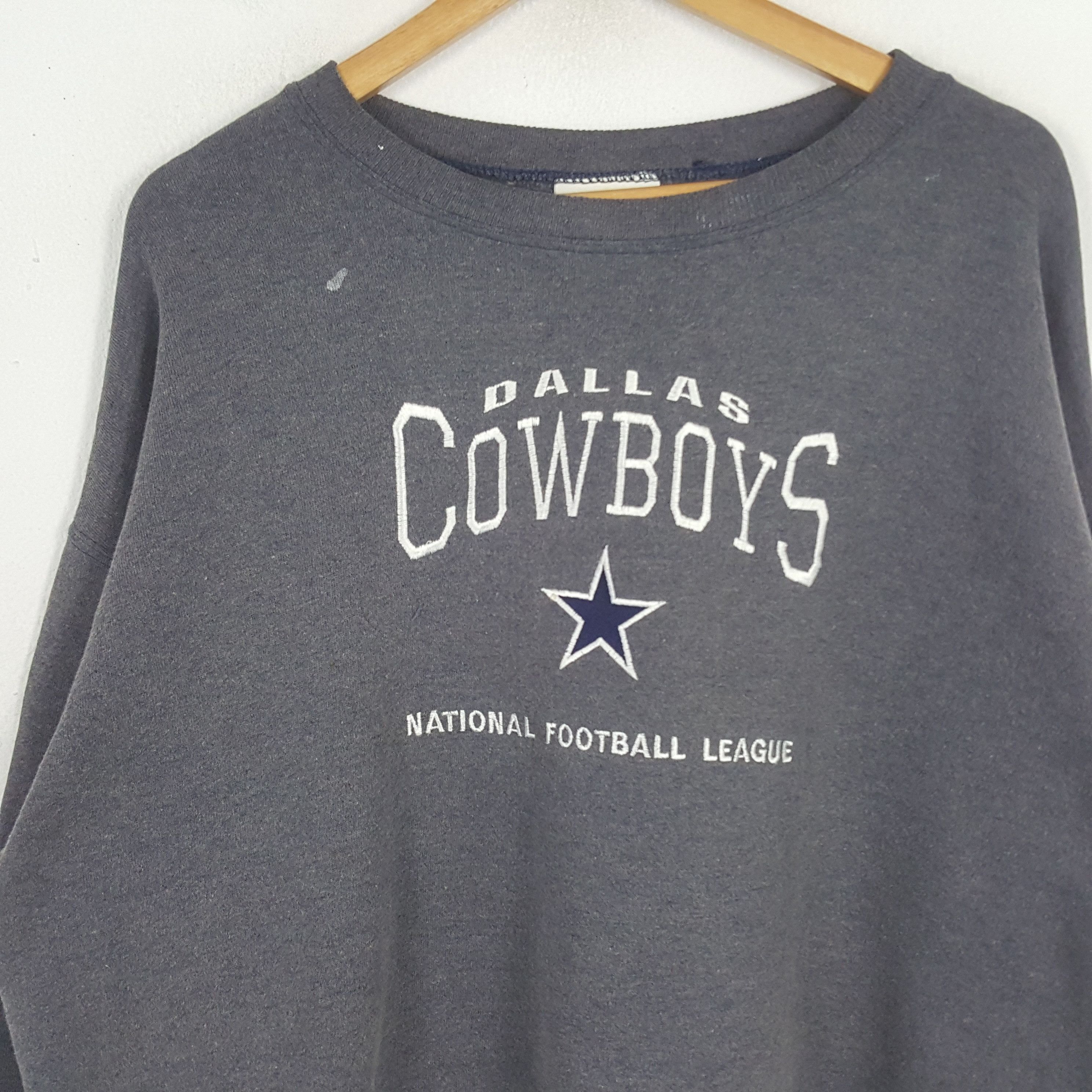 Lee × NFL × Vintage Vintage Dallas Cowboys American Football NFL Team Sweatshirt Size US L / EU 52-54 / 3 - 2 Thumbnail