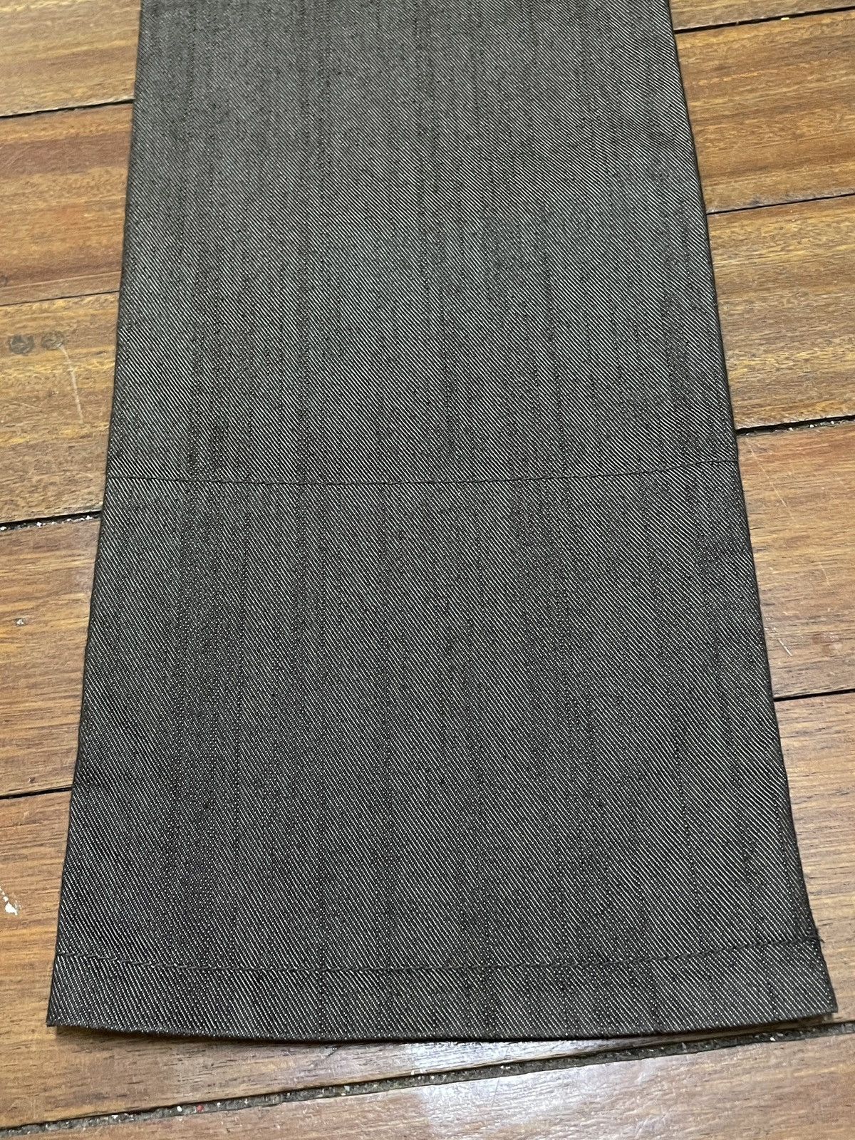 Le Grande Bleu (L.G.B.) Very Rare Vintage Brand Semantic Design Metallic Pants 2000s Size US 31 - 7 Thumbnail