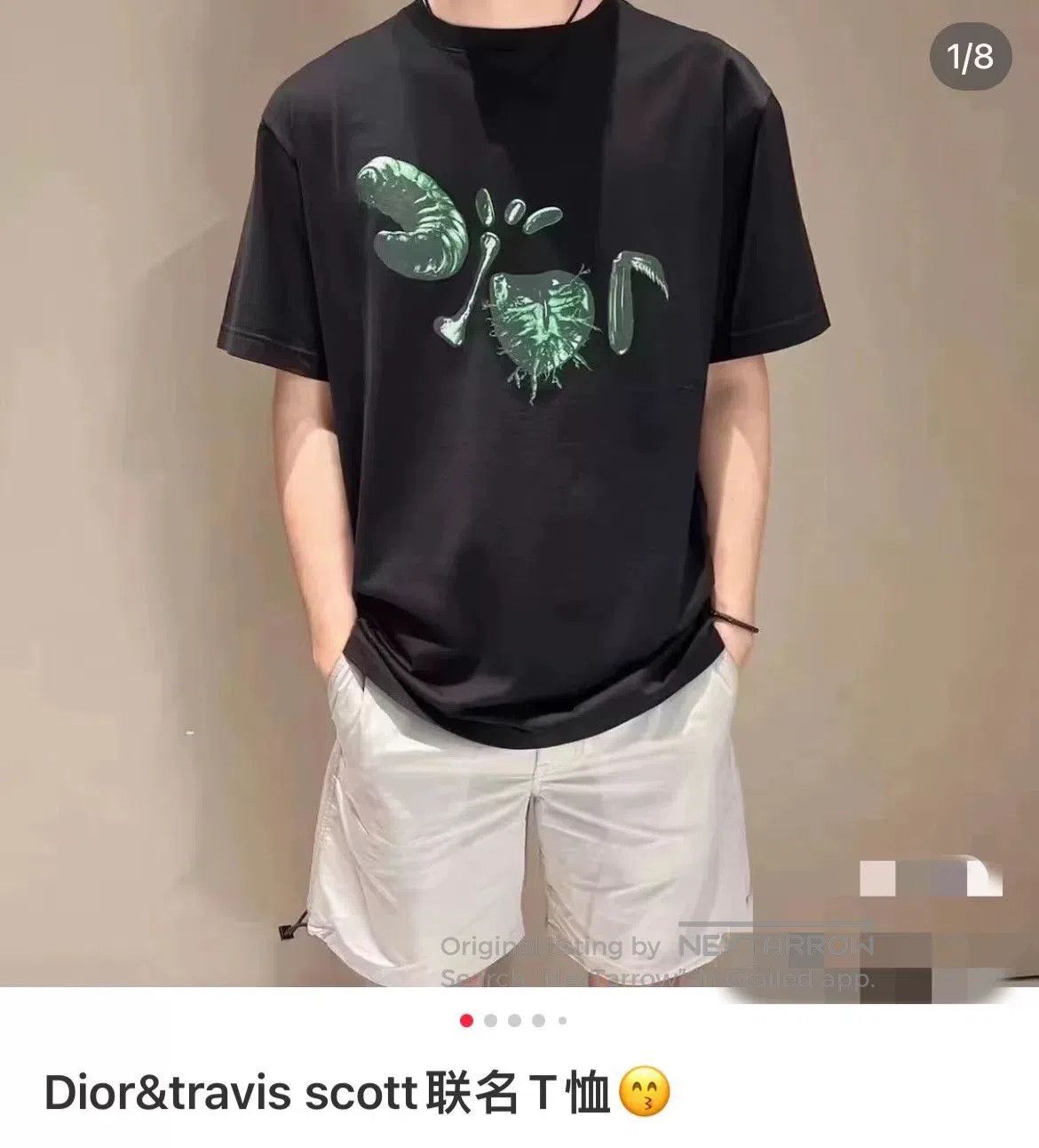 Dior Dior Travis Scott Collaboration Black T. Size US L / EU 52-54 / 3 - 8 Thumbnail
