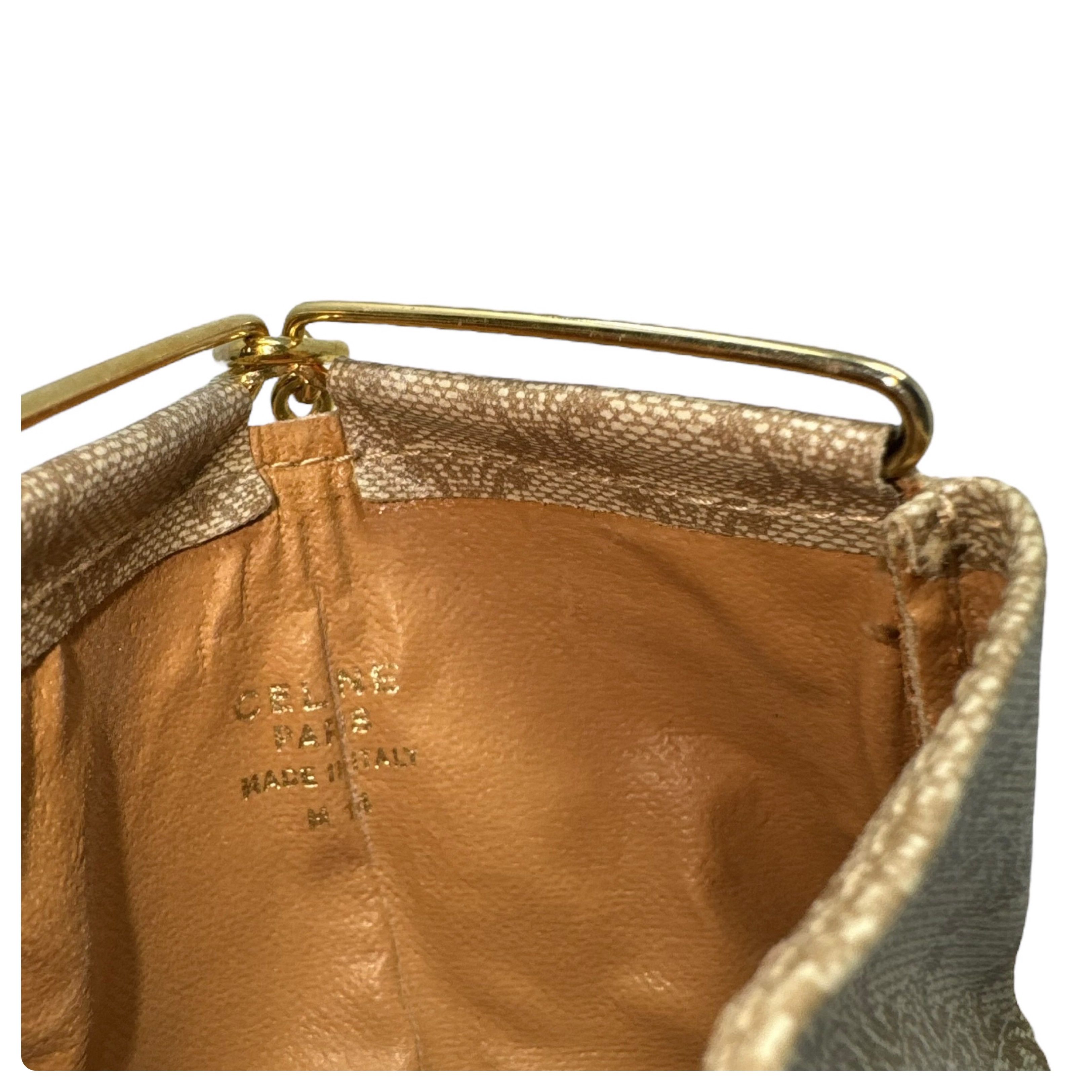Celine Celine Macadam Triomphe Coin Change Purse Size ONE SIZE - 4 Thumbnail
