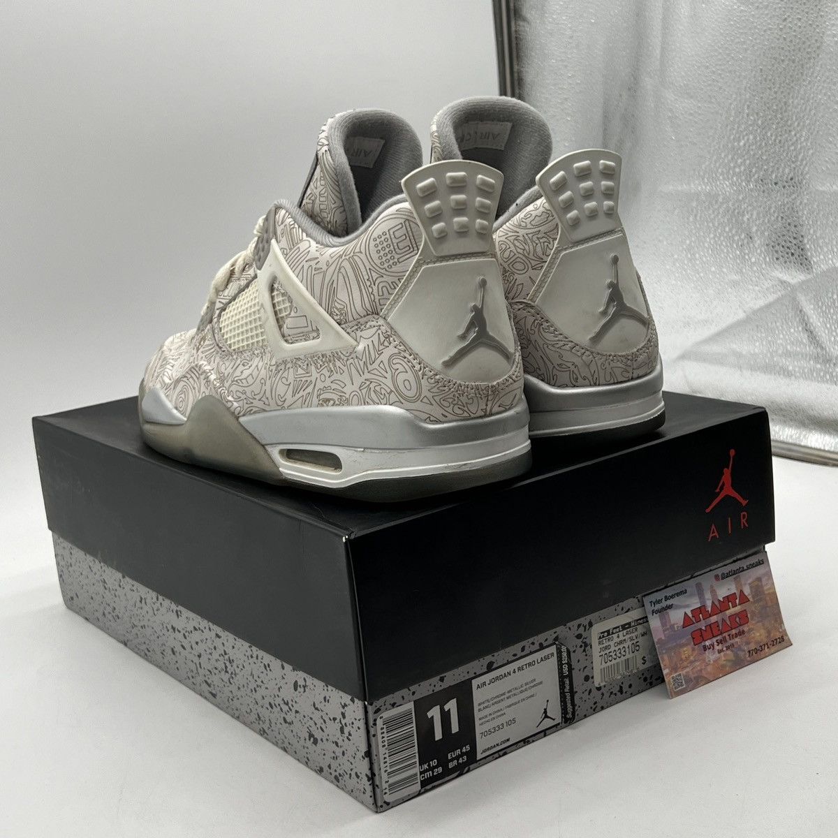 Jordan Brand Air Jordan 4 30th Anniversary Size US 11 / EU 44 - 4 Thumbnail