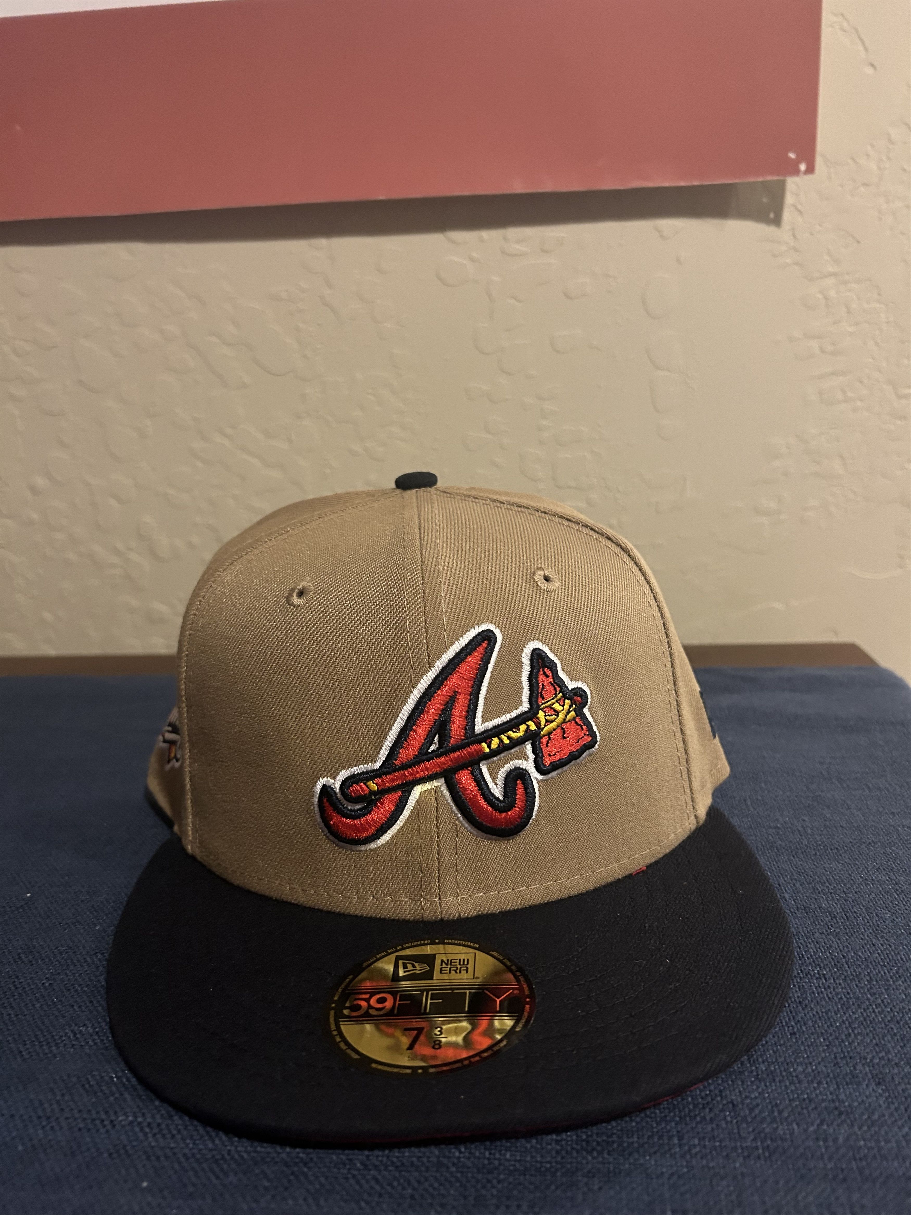 Size 7 3/8 Men New Era Atlanta cheapest Braves New Era City Transit 59FIFTY Fitted Hat