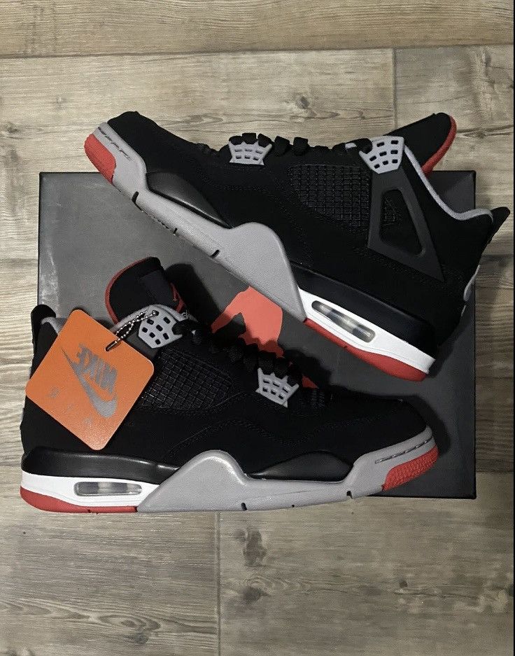 Jordan Brand Air Jordan 4 OG Bred 2019 Grailed