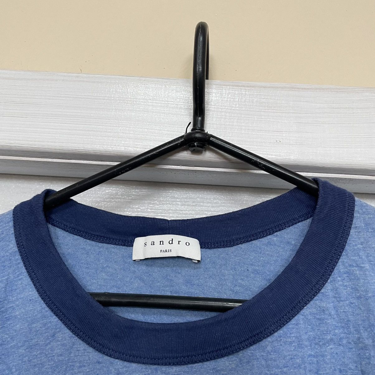 Designer × Sandro Sandro Shirt tee San Fransisco blue old money luxury Size US L / EU 52-54 / 3 - 3 Thumbnail