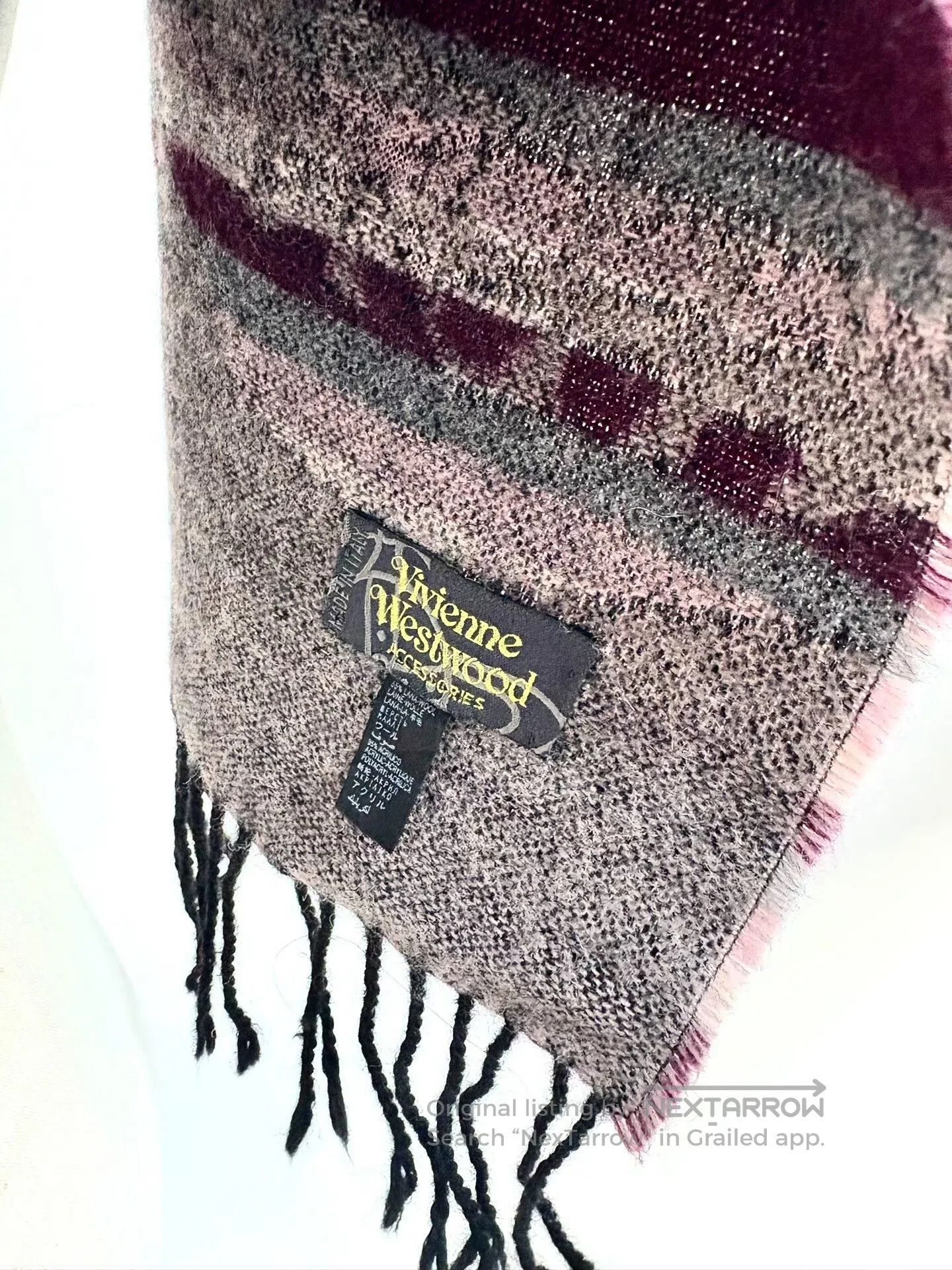 Vivienne Westwood vivienne westwood striped wool skull scarf. Size ONE SIZE - 7 Thumbnail