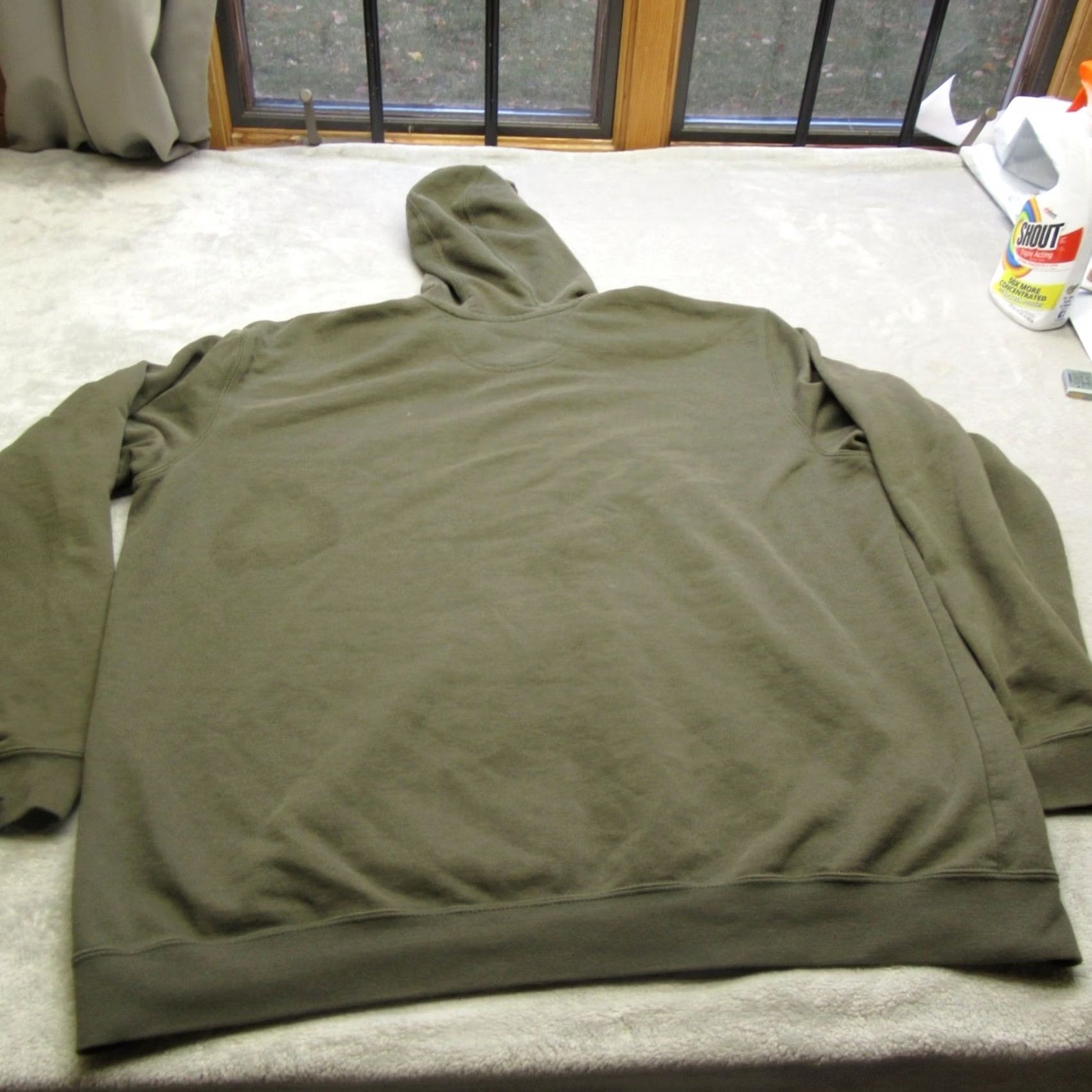 Carhartt Carhartt Hoodie Mens 2XL Green Full Zip Pockets Hooded Logo Size US XXL / EU 58 / 5 - 3 Thumbnail