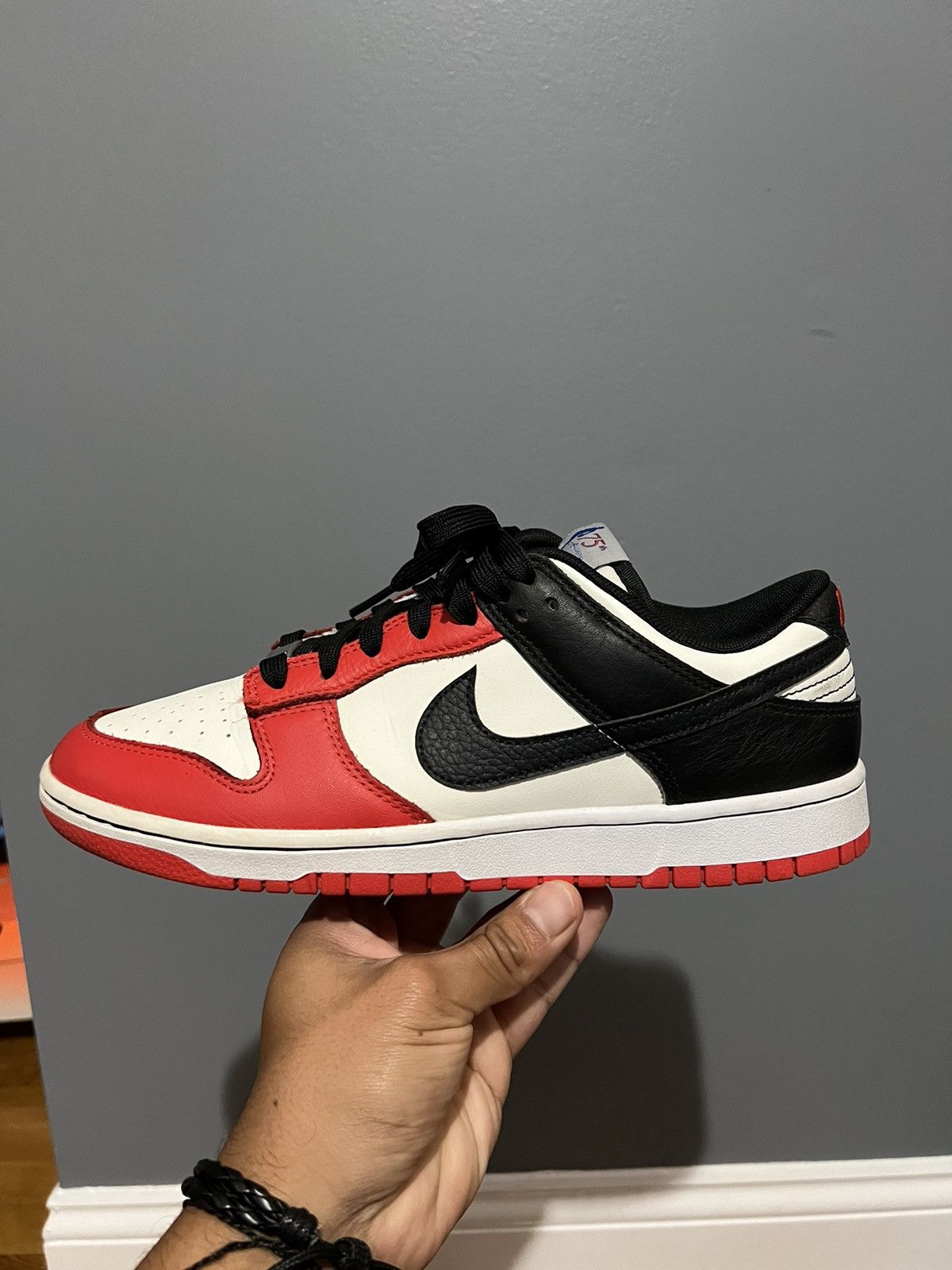 Nike Nike Dunk Low EMB 75th NBA Anniversary Size 9 Size US 9 / EU 42 - 6 Thumbnail