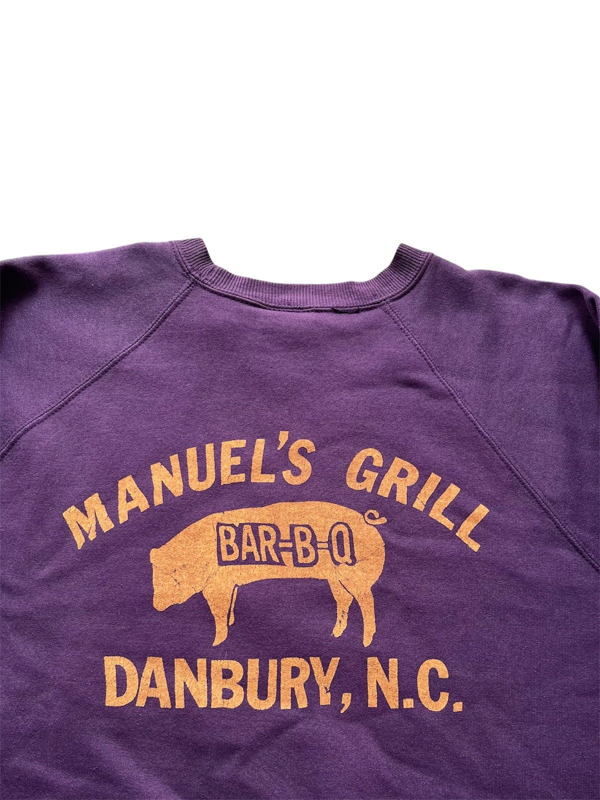 Vintage 70s Hanes HerWay Danbury Sweatshirt Size US XL / EU 56 / 4 - 2 Thumbnail