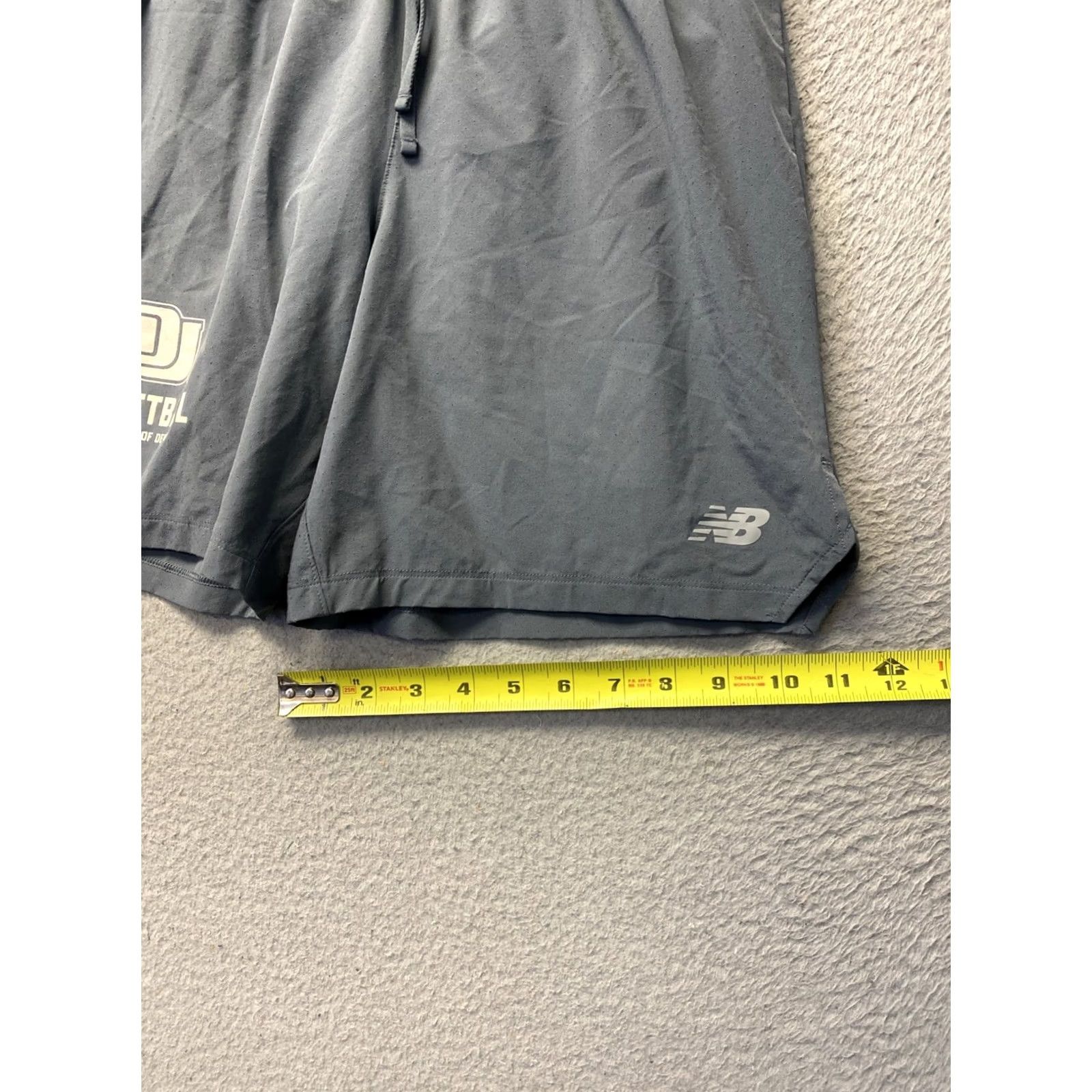 New Balance New Balance Mens S Gray Sports Brief Athletic Drawstring Lined 5 in Inseam XP Regular Polyester Briefs Mens Gray Sports Theme 90s (if applicable) Size US 36 / EU 52 - 7 Thumbnail