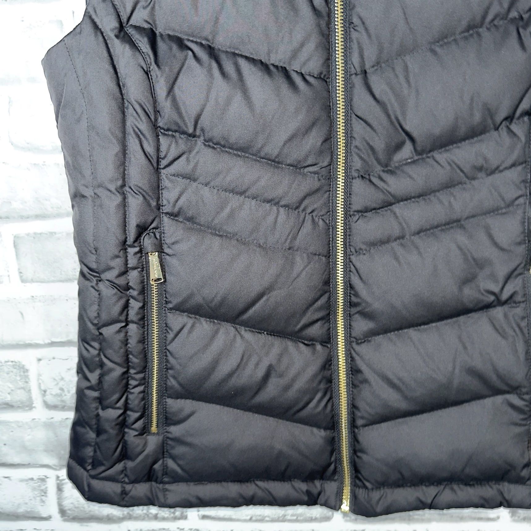Michael Kors Michael Kors Vest Womens S Black Puffer 100% Polyester Zip-Up Jacket Size S / US 4 / IT 40 - 3 Thumbnail